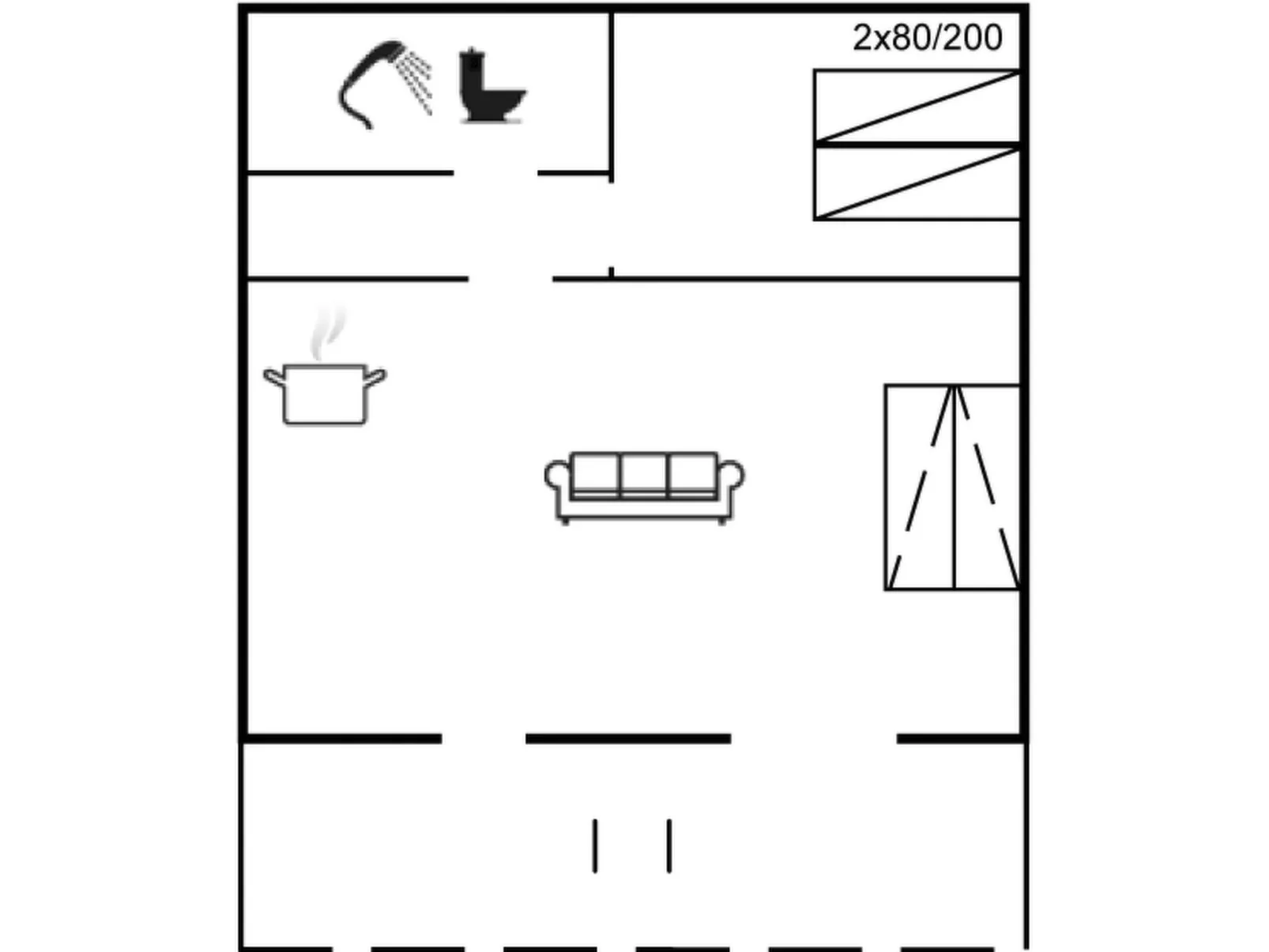 "Thamina" - 400m from the sea-Binnen