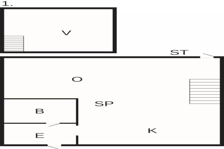 4 persoons vakantie huis in Tønder-By Traum-Plattegrond