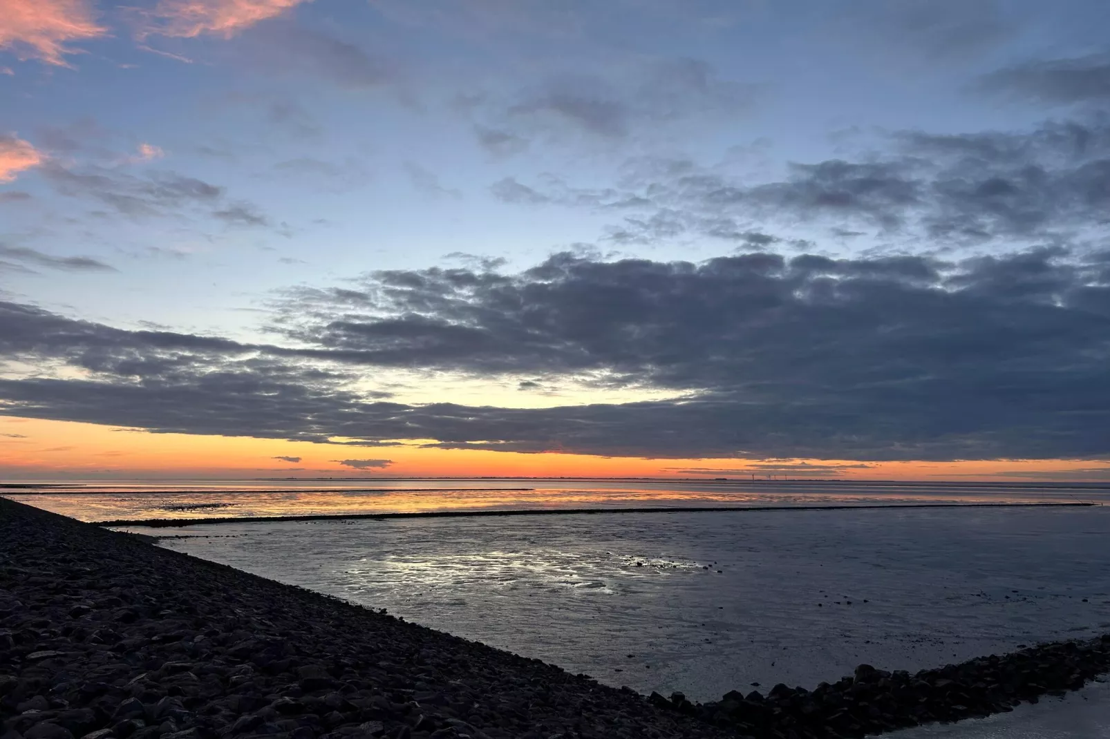 SeeZeichen auf Nordstrand - 4 Personen-Gebieden zomer 5km