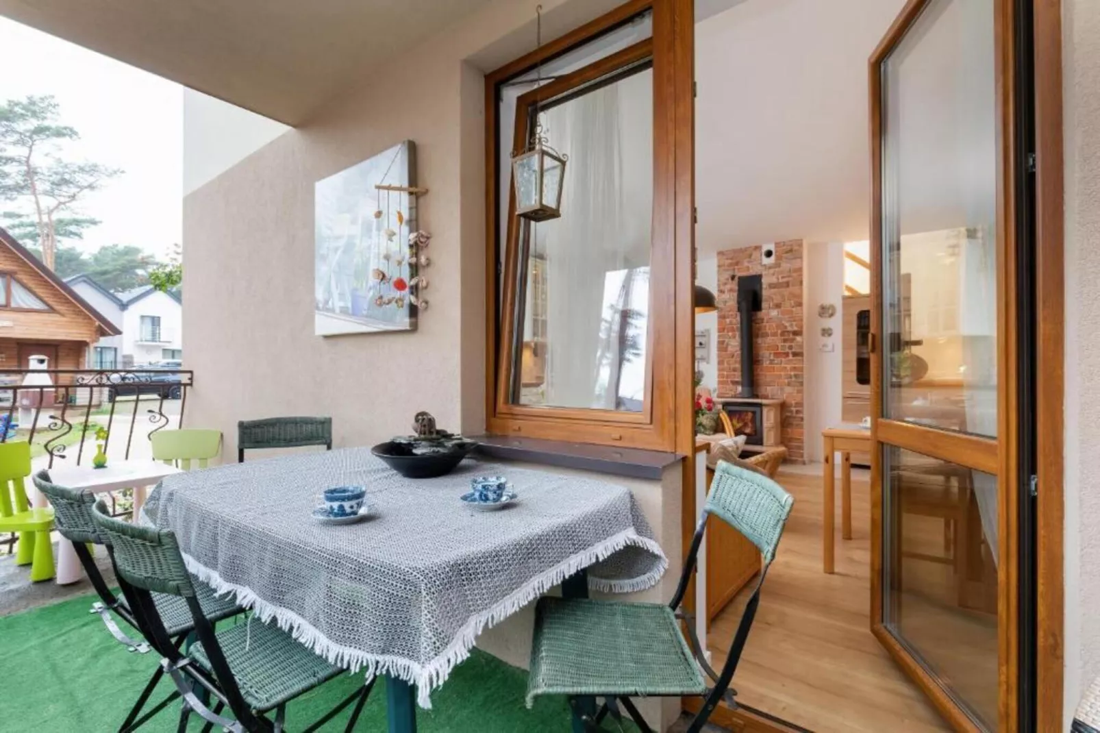 Apartament dla 8 osób Pobierowo-Terrasbalkon