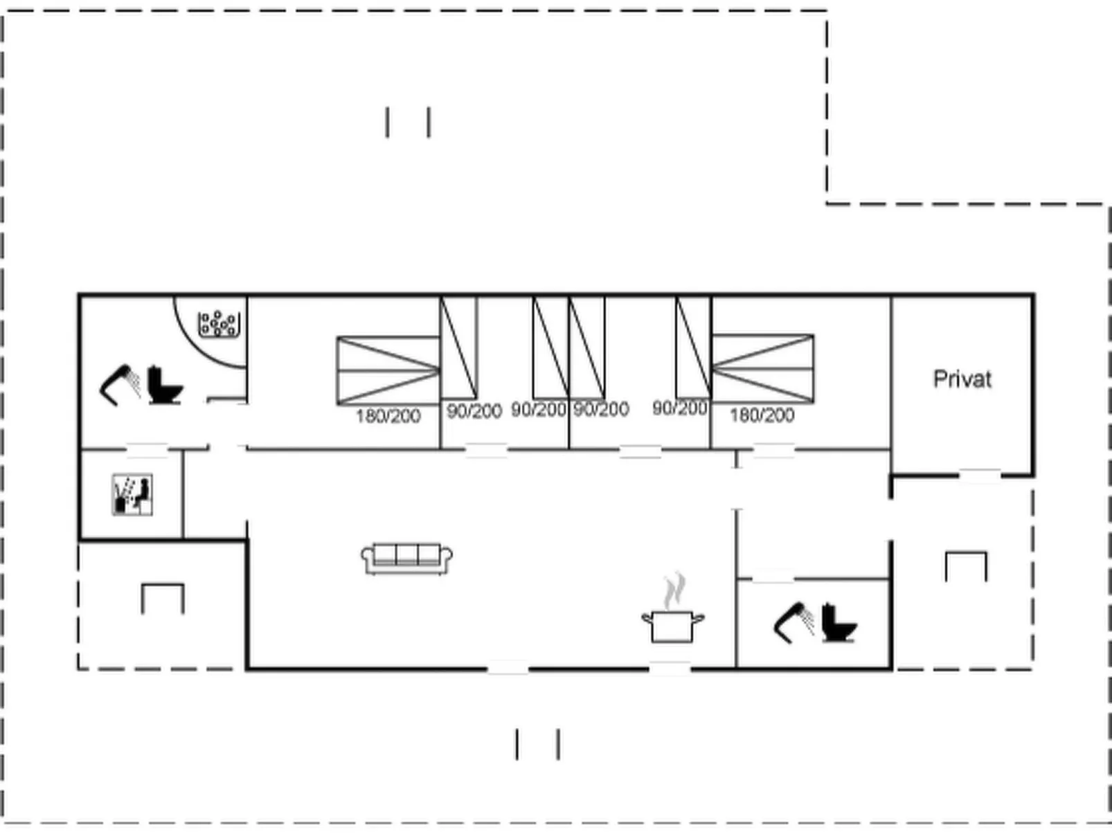 "Keimo" - 1.3km from the sea-Binnen