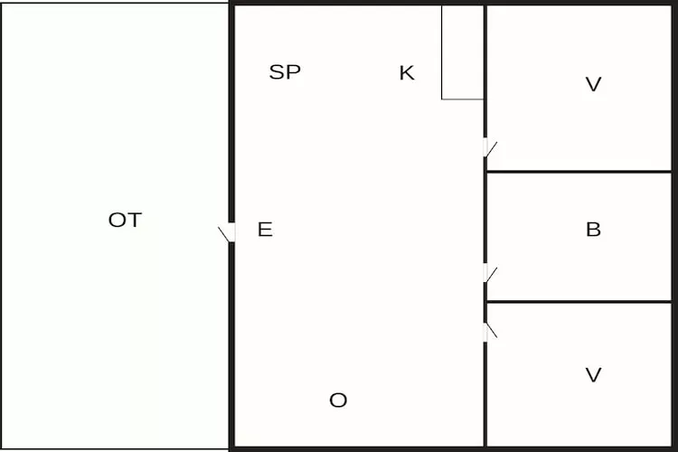 4 sterren vakantie huis in Gärsnäs-Plattegrond