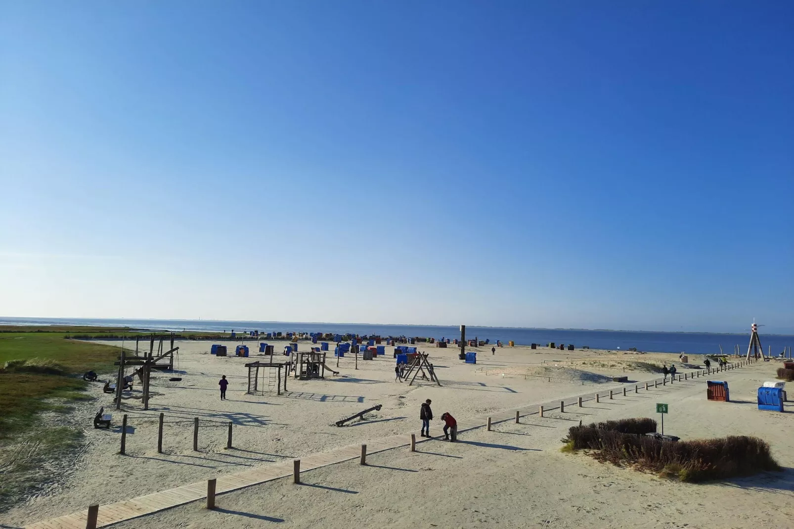 Doppelhaushälfte Nordseerose 125-Gebieden zomer 5km
