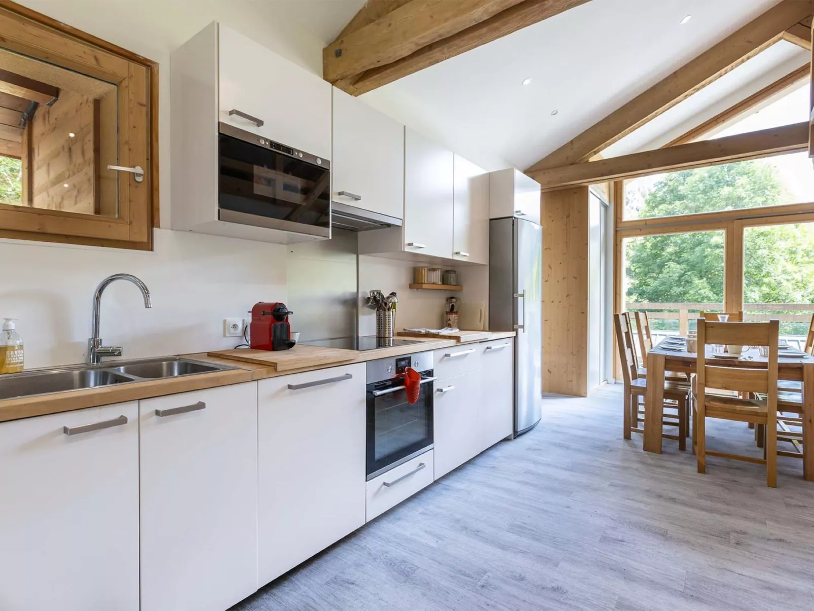 Chalets Les Amis-Binnen