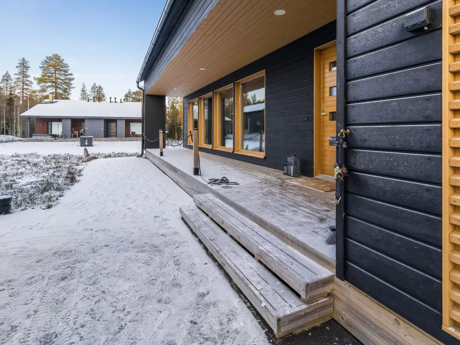 Villa plywood-Binnen