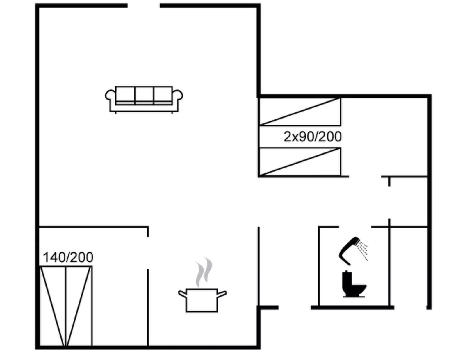"Ginette" - 400m to the fjord-Binnen