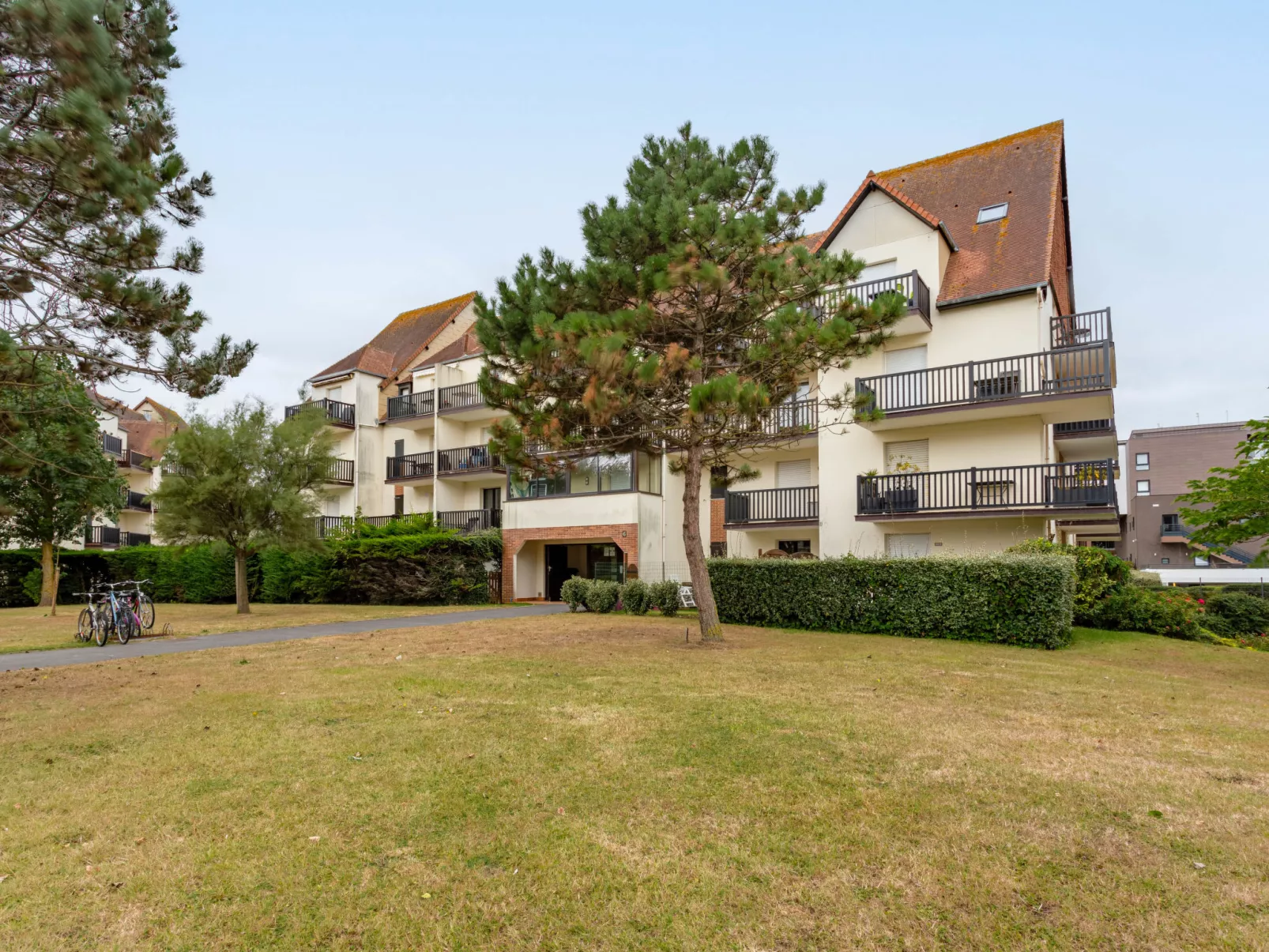 Cabourg Plage-Buiten