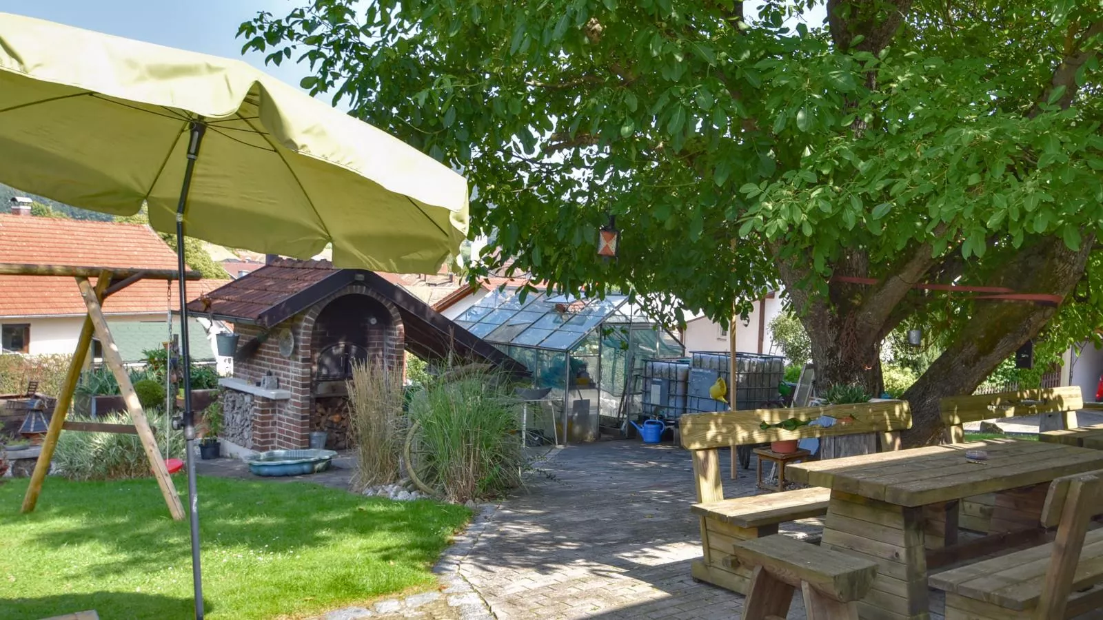 Gleißenberg-Tuinen zomer