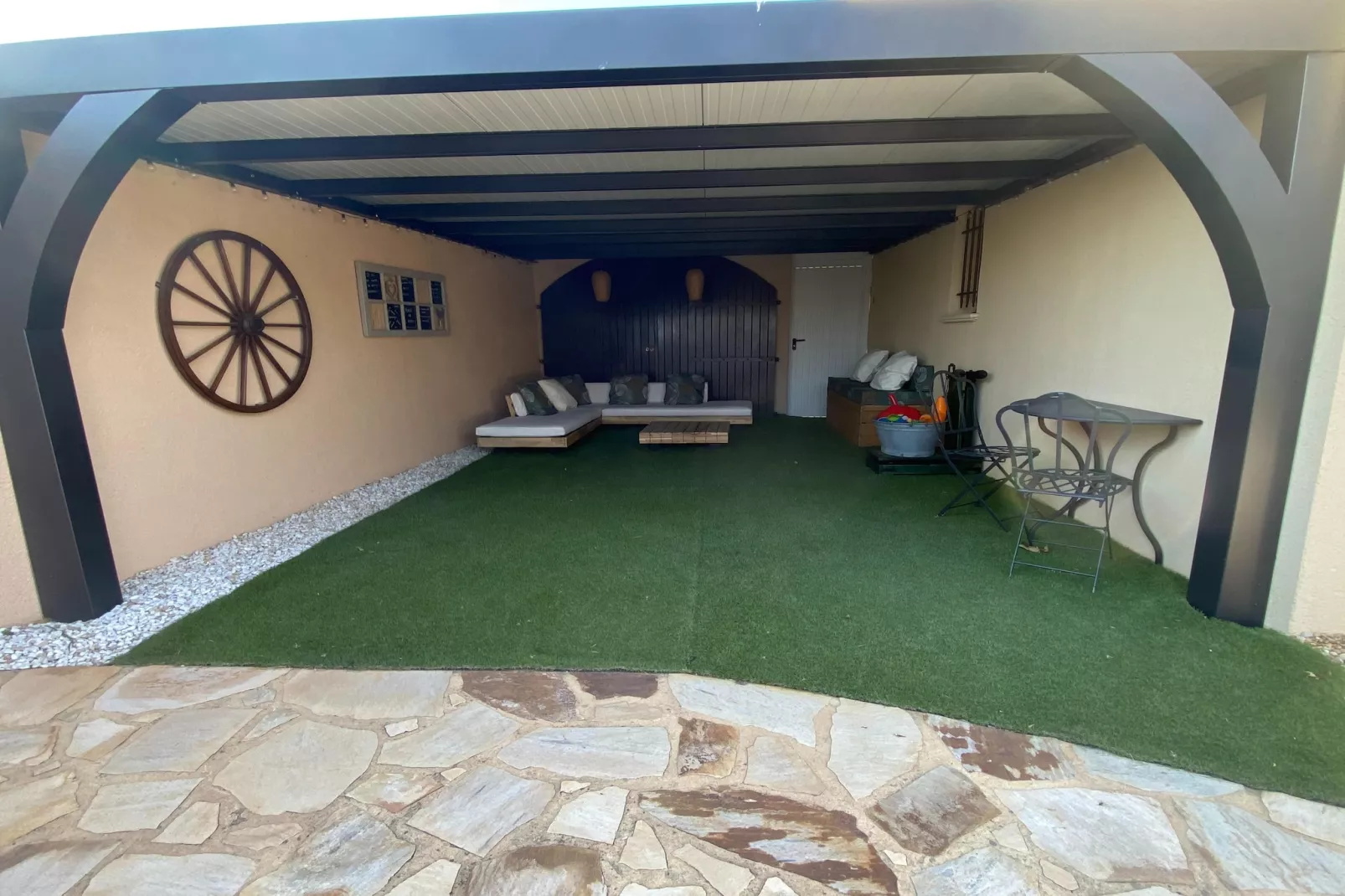 Le Mas d'à côté-Terrasbalkon