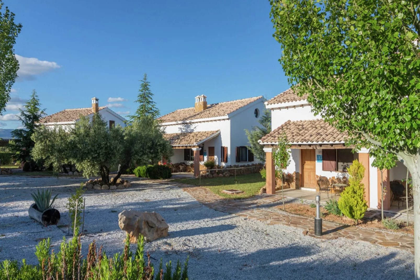 La Sierra de Cazorla-Tuinen zomer