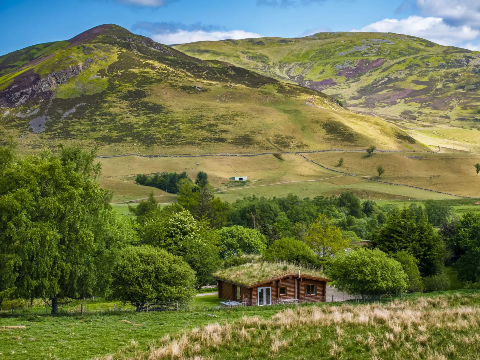 Cragdhu Log Cabin-Buiten