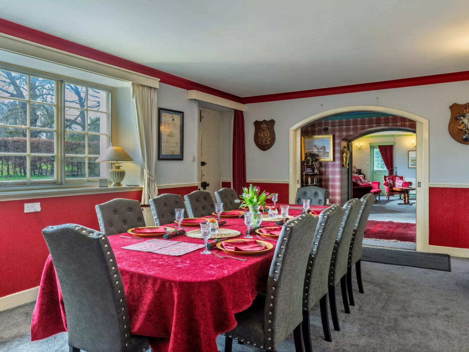 White House Retreat-Binnen