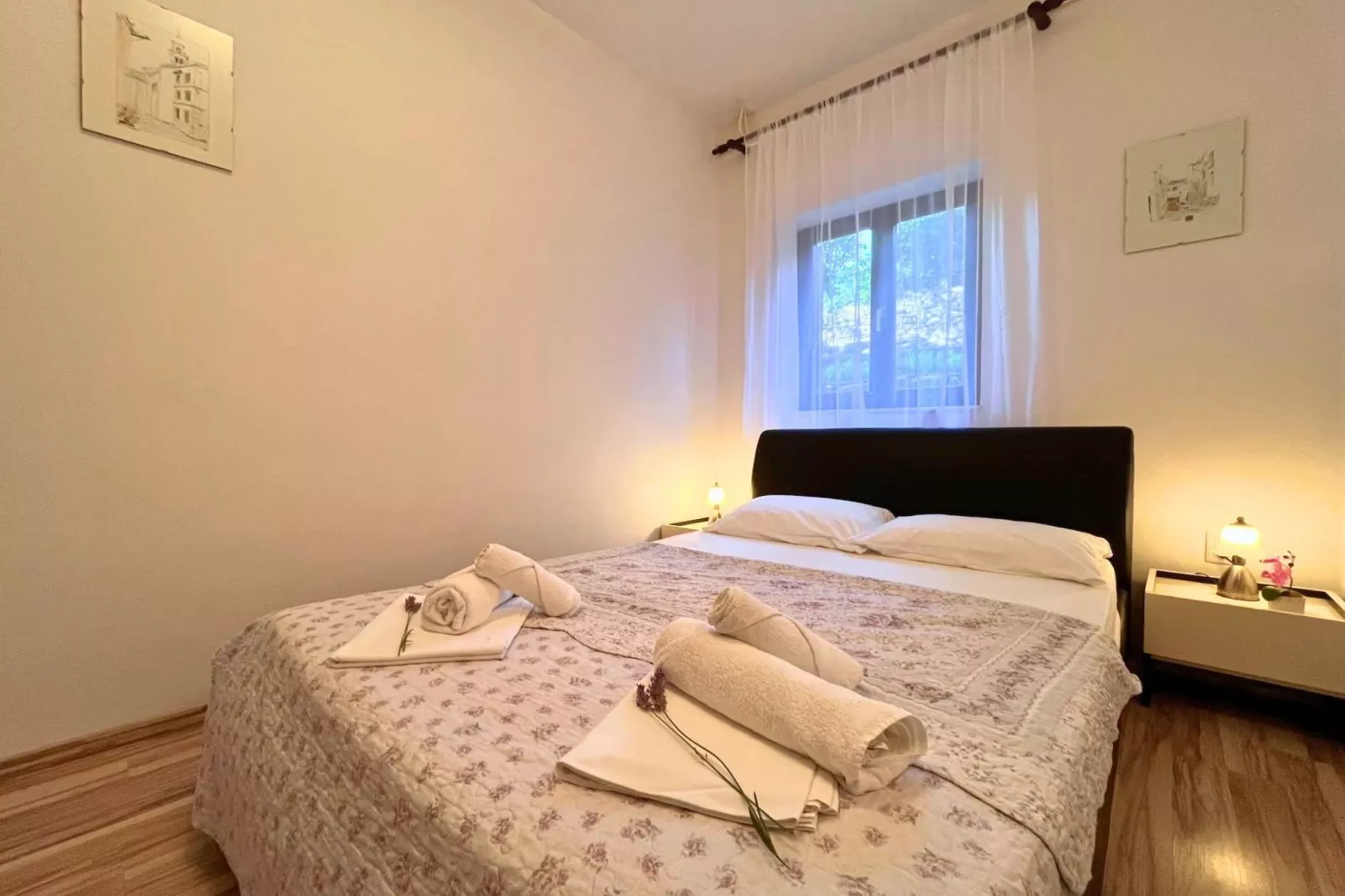 Apartments Butković -  Two Bedroom Apartments (A3)-Slaapkamer