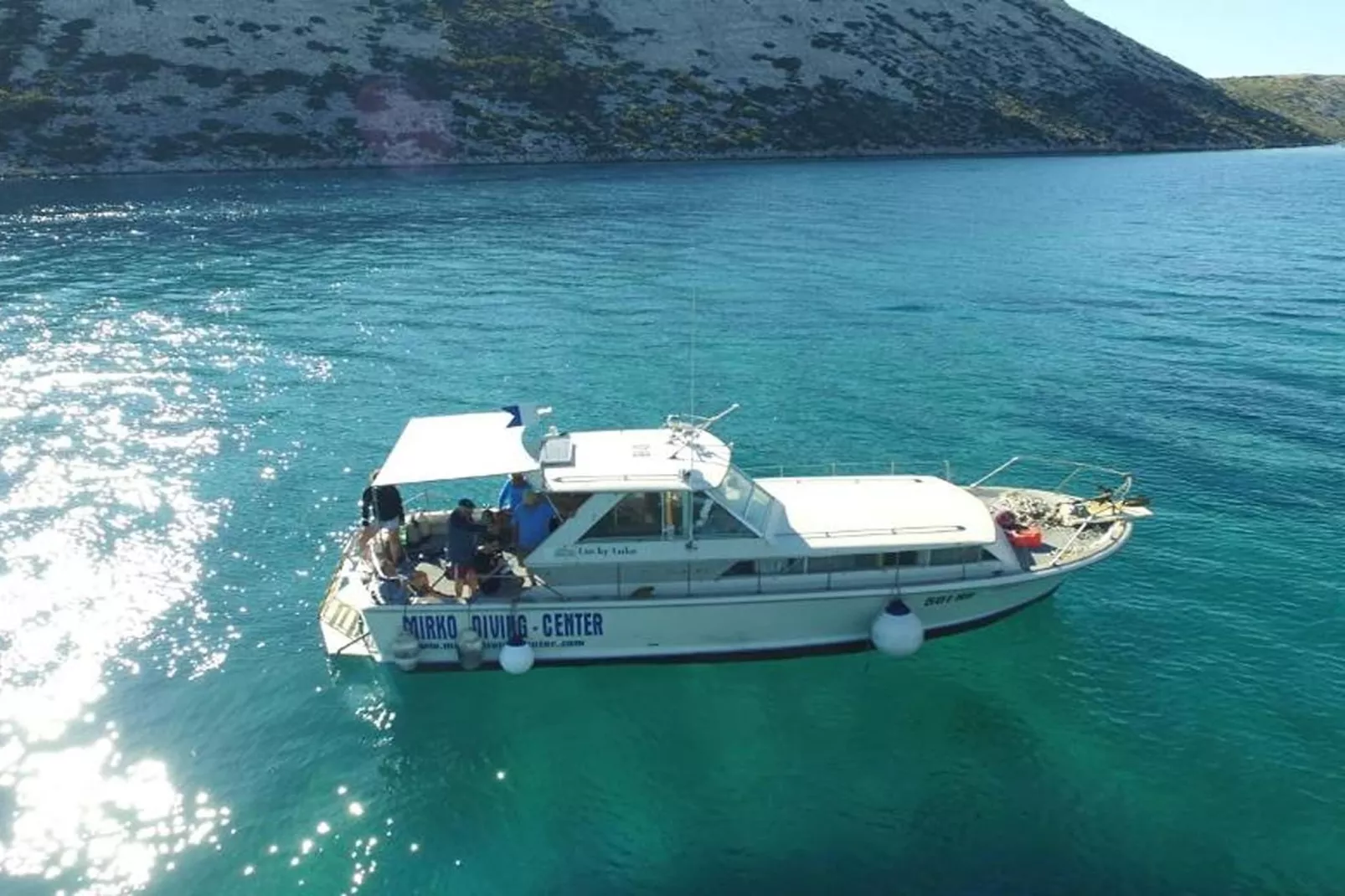 Rab Diving Mirko - Two Bedroom Apartment with Sea View (5A)-Buitenlucht