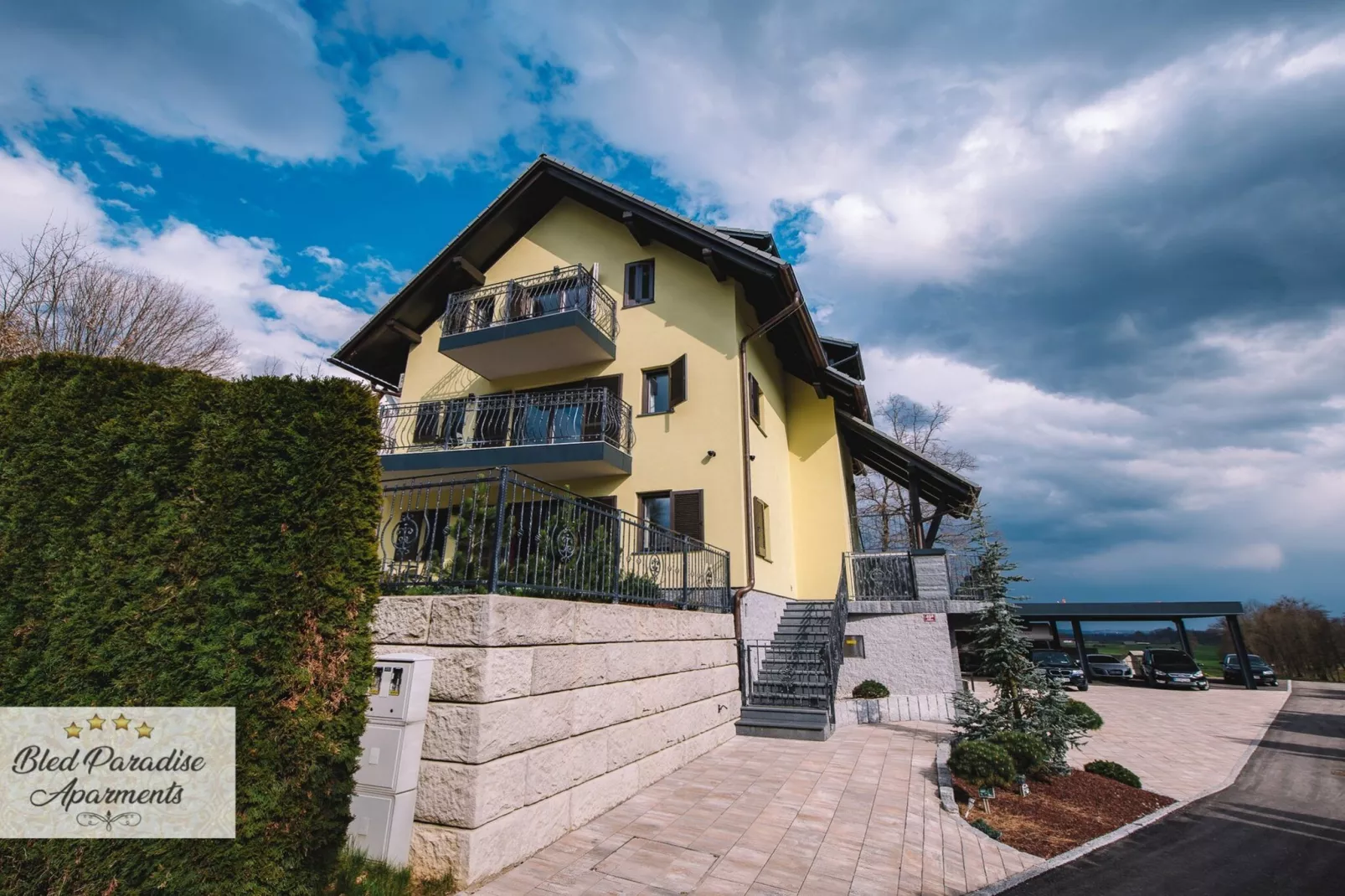Bled Prestigious and Stylish Apartments - Standard Studio Apartment with Terrace (owner 2)-Buitenlucht