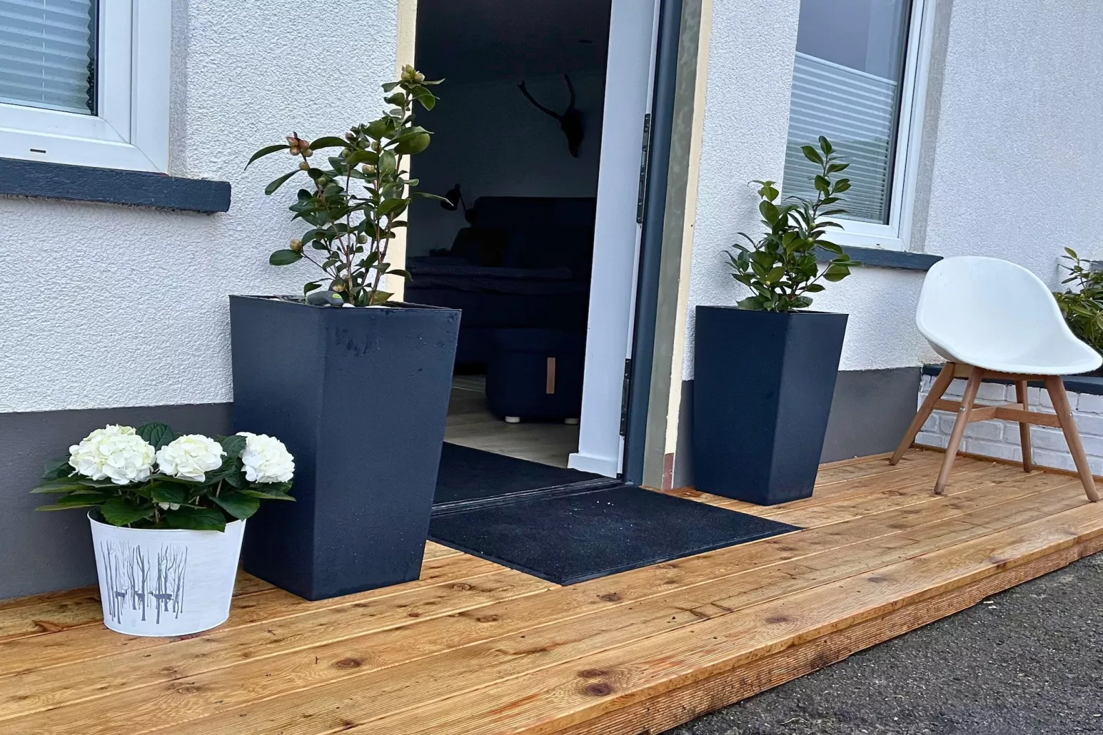 Apartment Eifelglück mit Dachterrasse-Hal-ontvangst