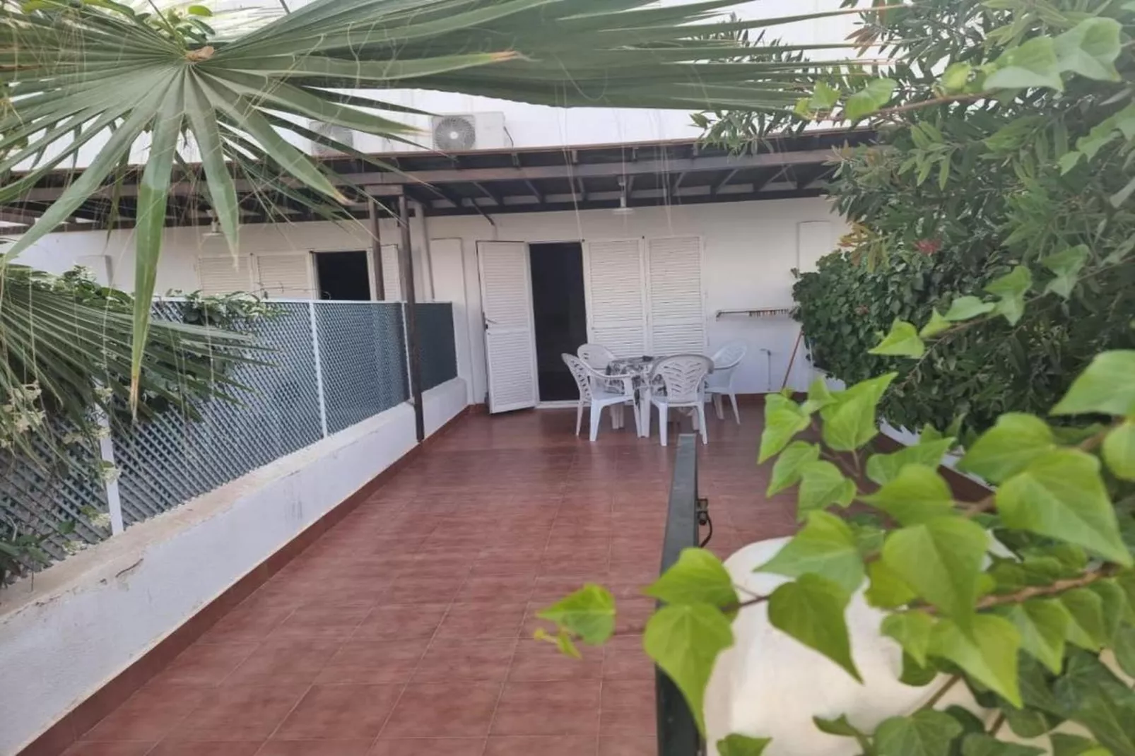 CT 373 AL - Faro's Natura World Apartment - Apartamento Naturista - Vera Playa-Terrasbalkon