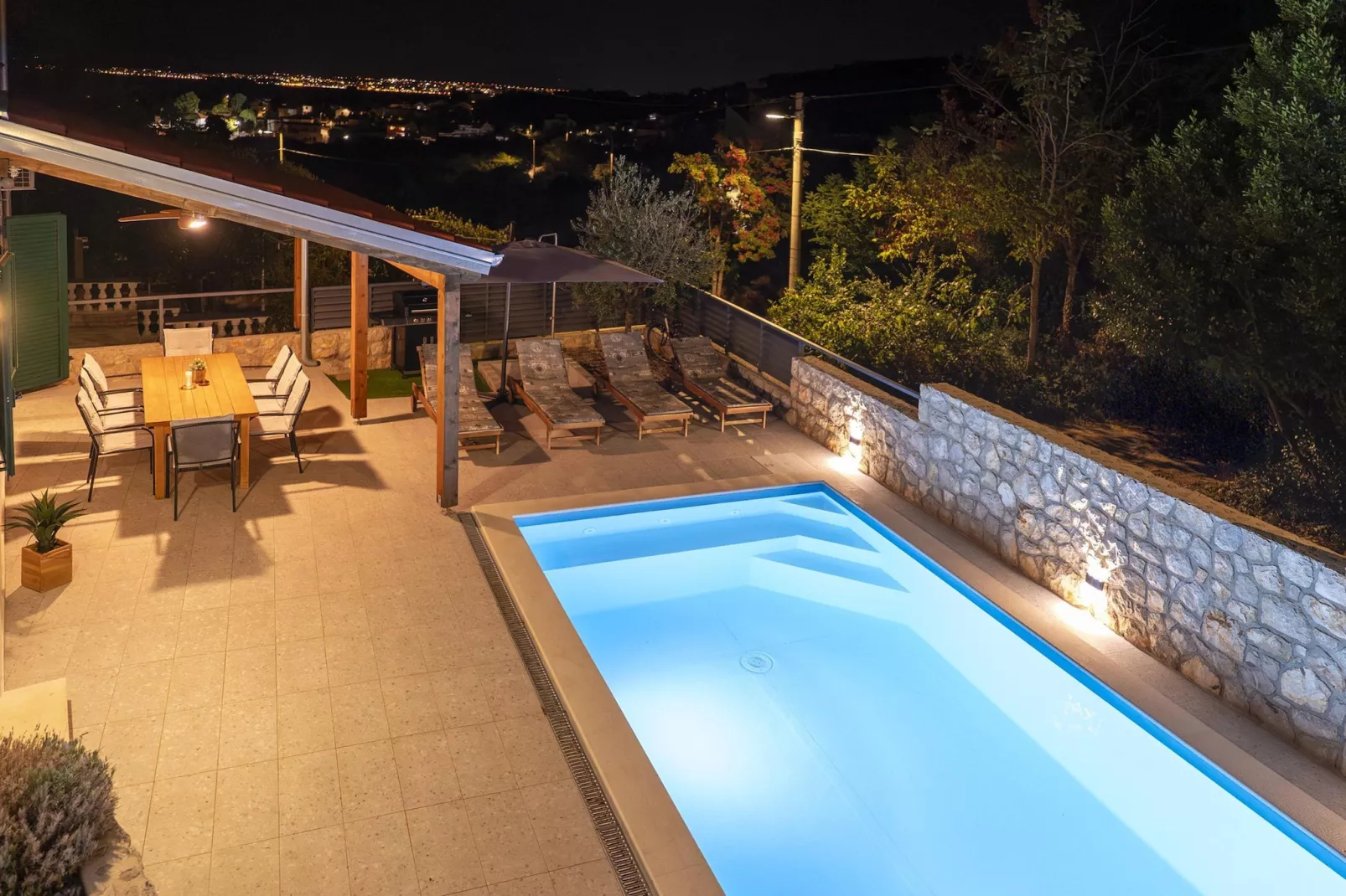 Sea view Villa Nana-Zwembad