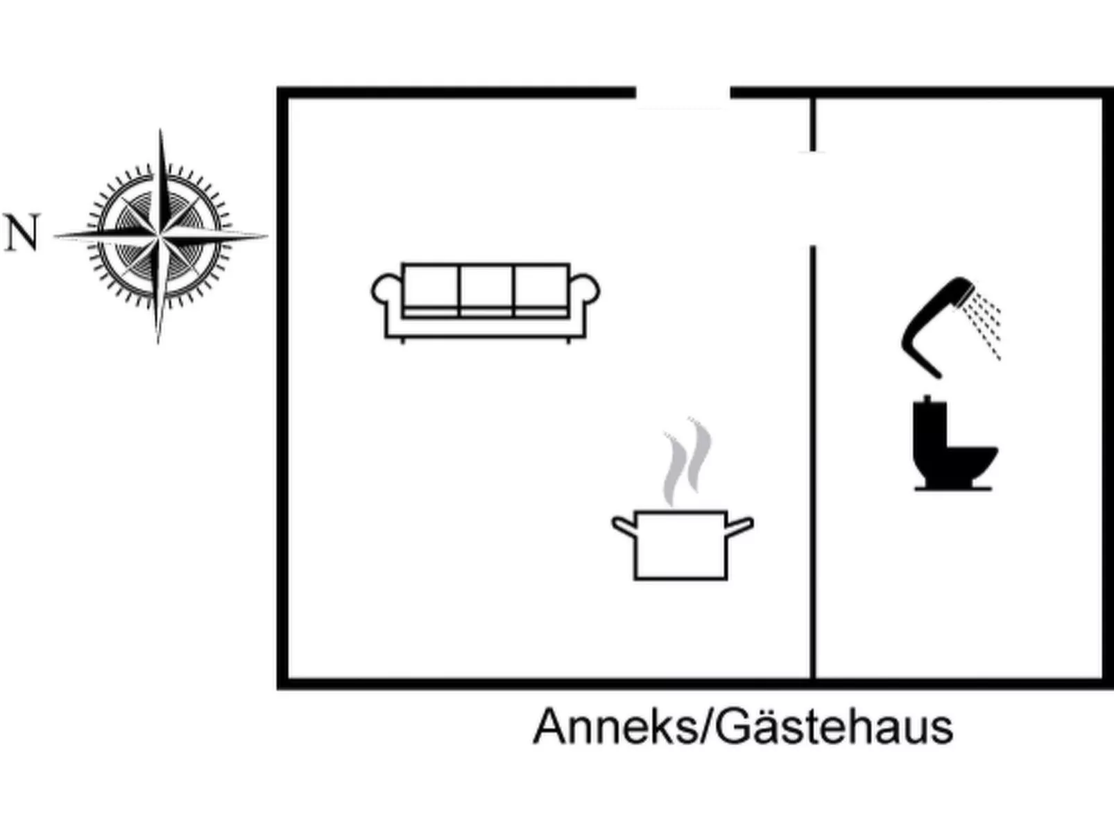 "Frederike" - 300m from the sea-Binnen