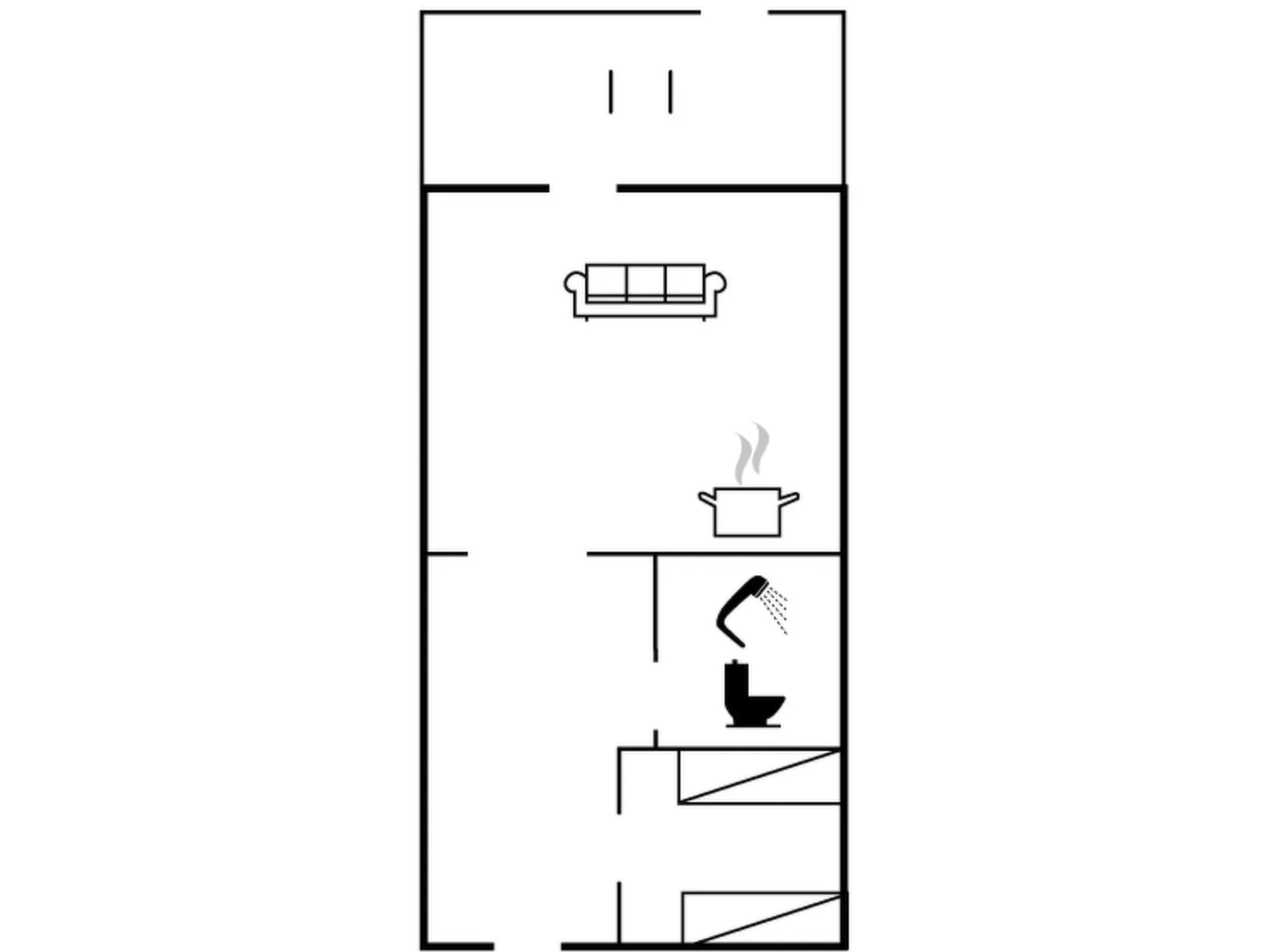 "Gudke" - 50m from the sea-Binnen