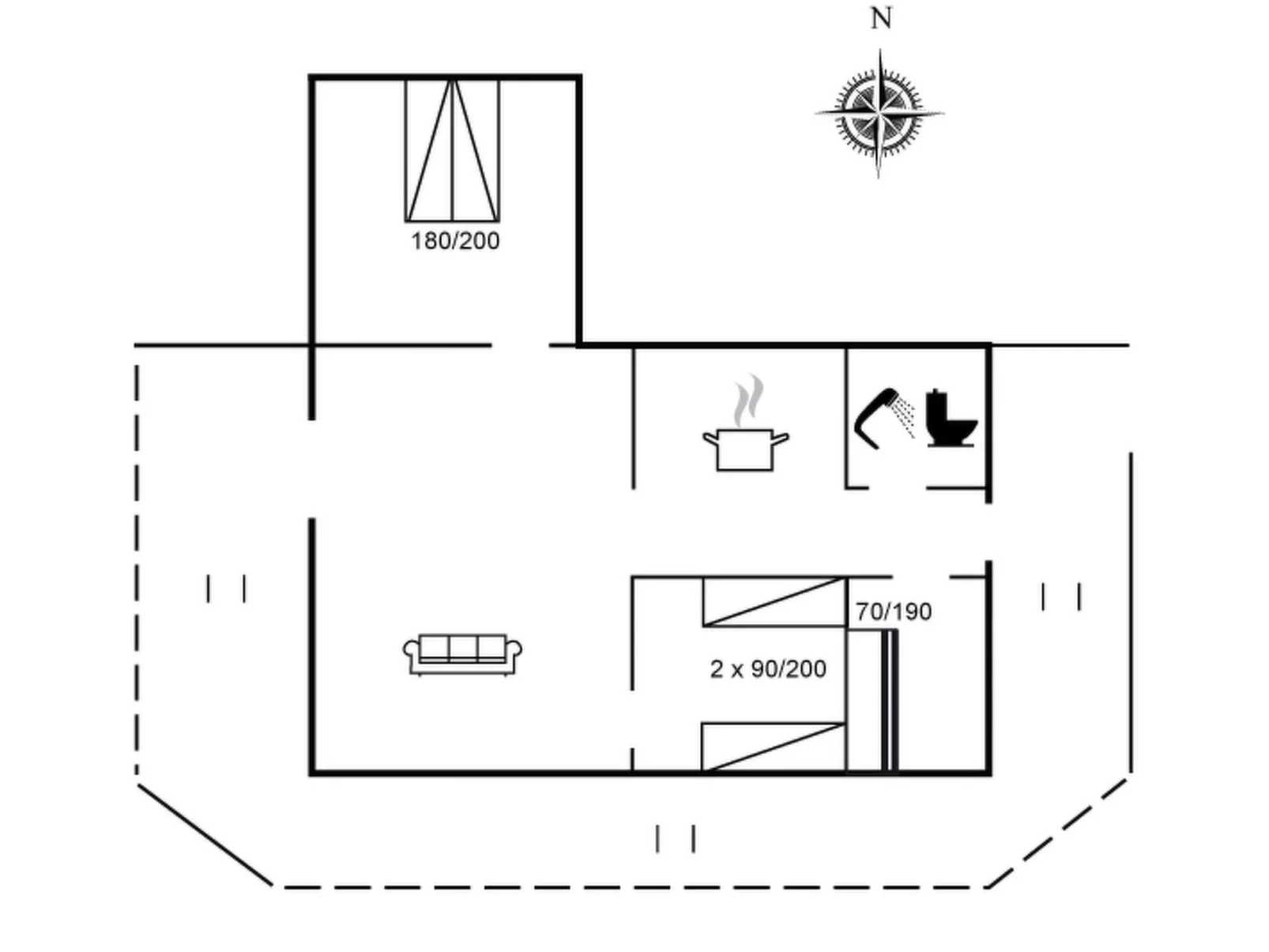 "Arie" - 500m from the sea-Binnen