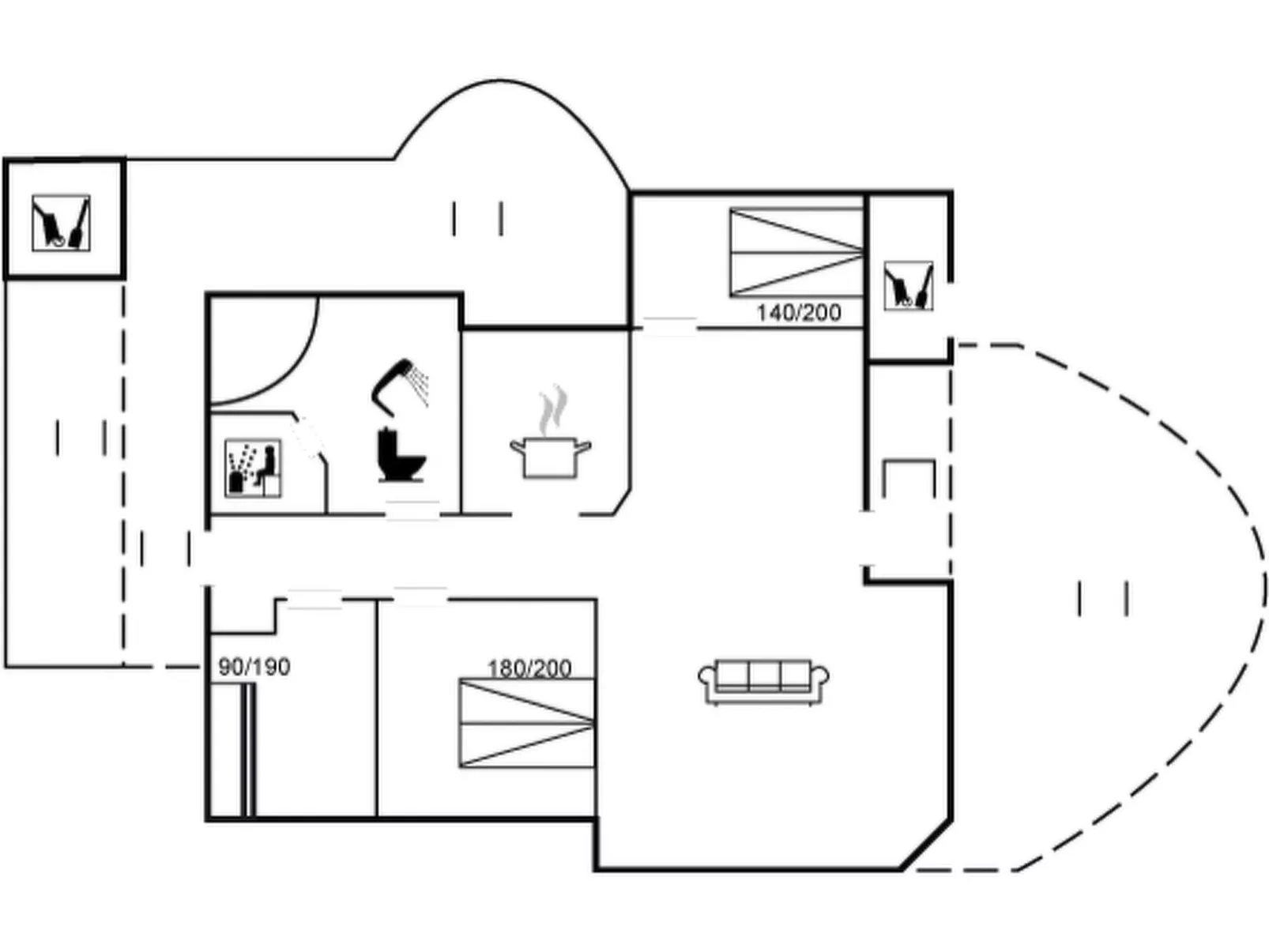 "Laurentius" - 300m from the sea-Binnen