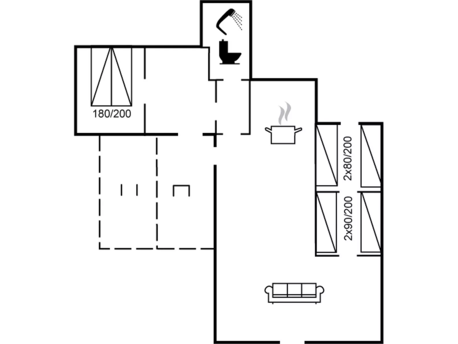 "Borica" - 100m from the sea-Binnen