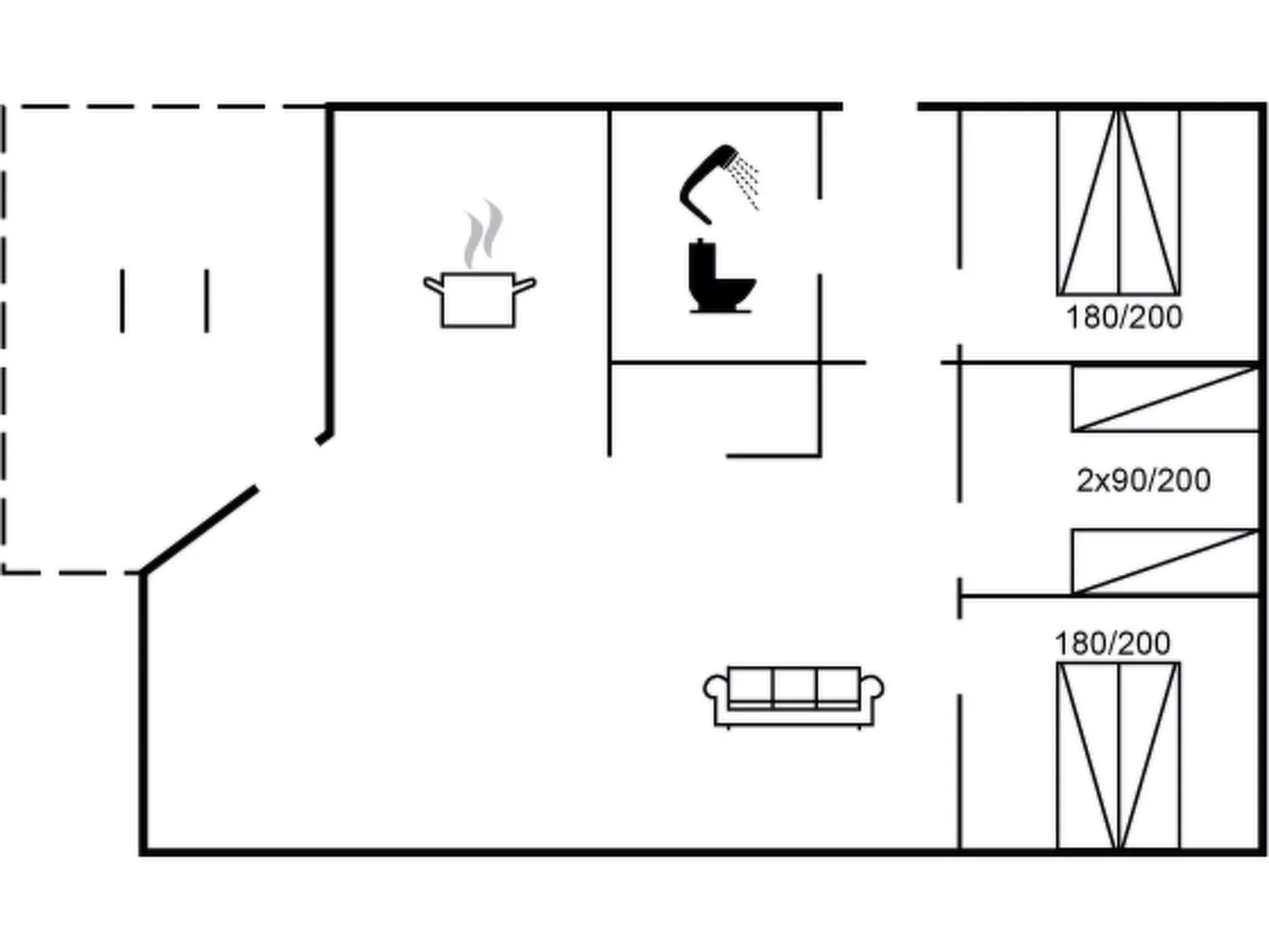 "Enisa" - 800m from the sea-Binnen