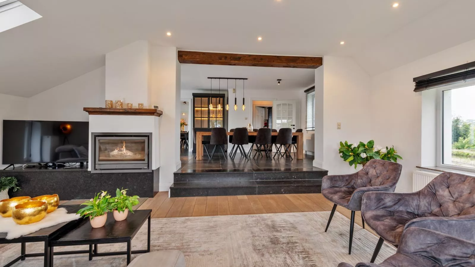 Landhuis Brakelbos-Woonkamer