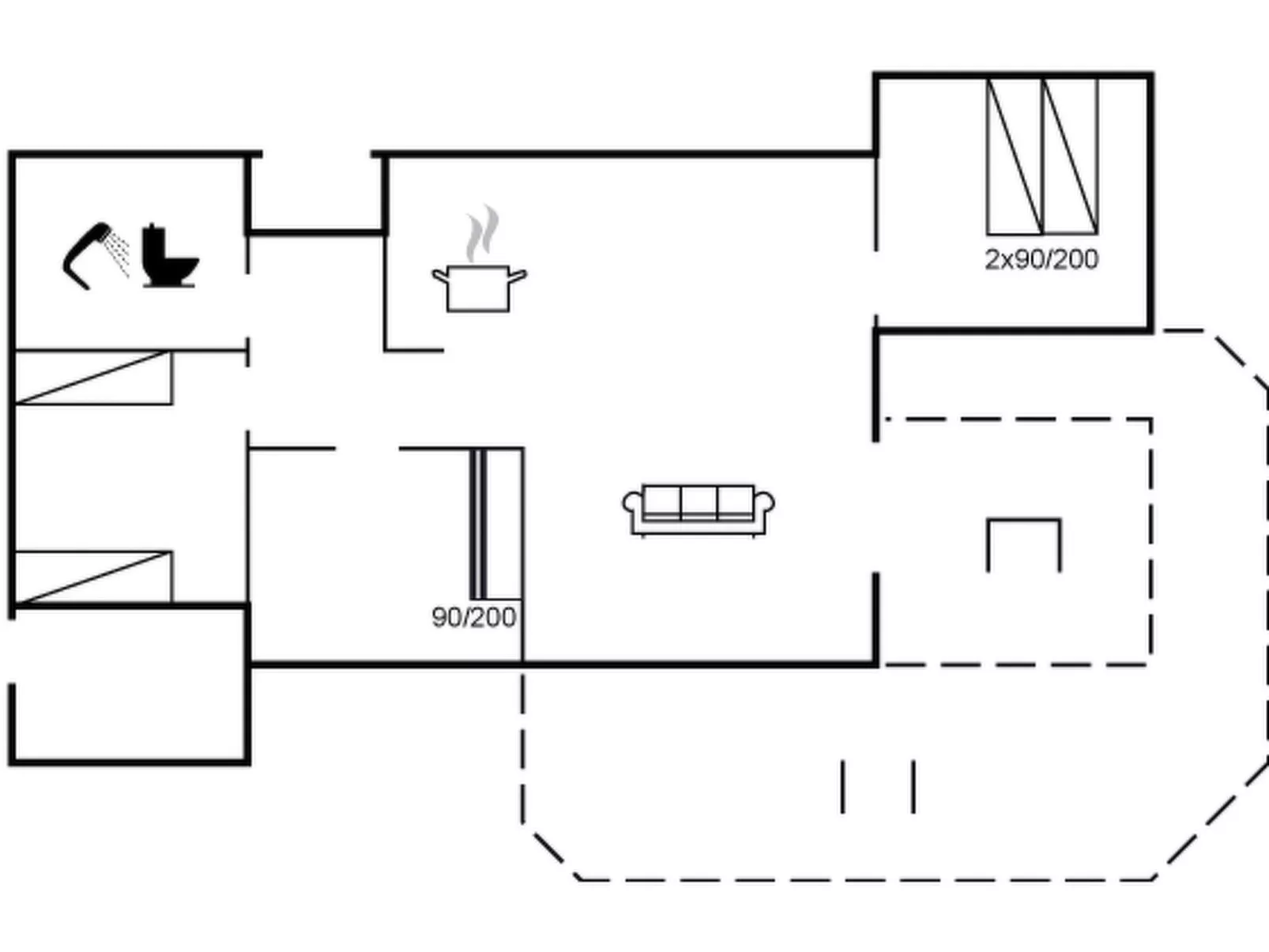 "Mettemarie" - 200m from the sea-Binnen