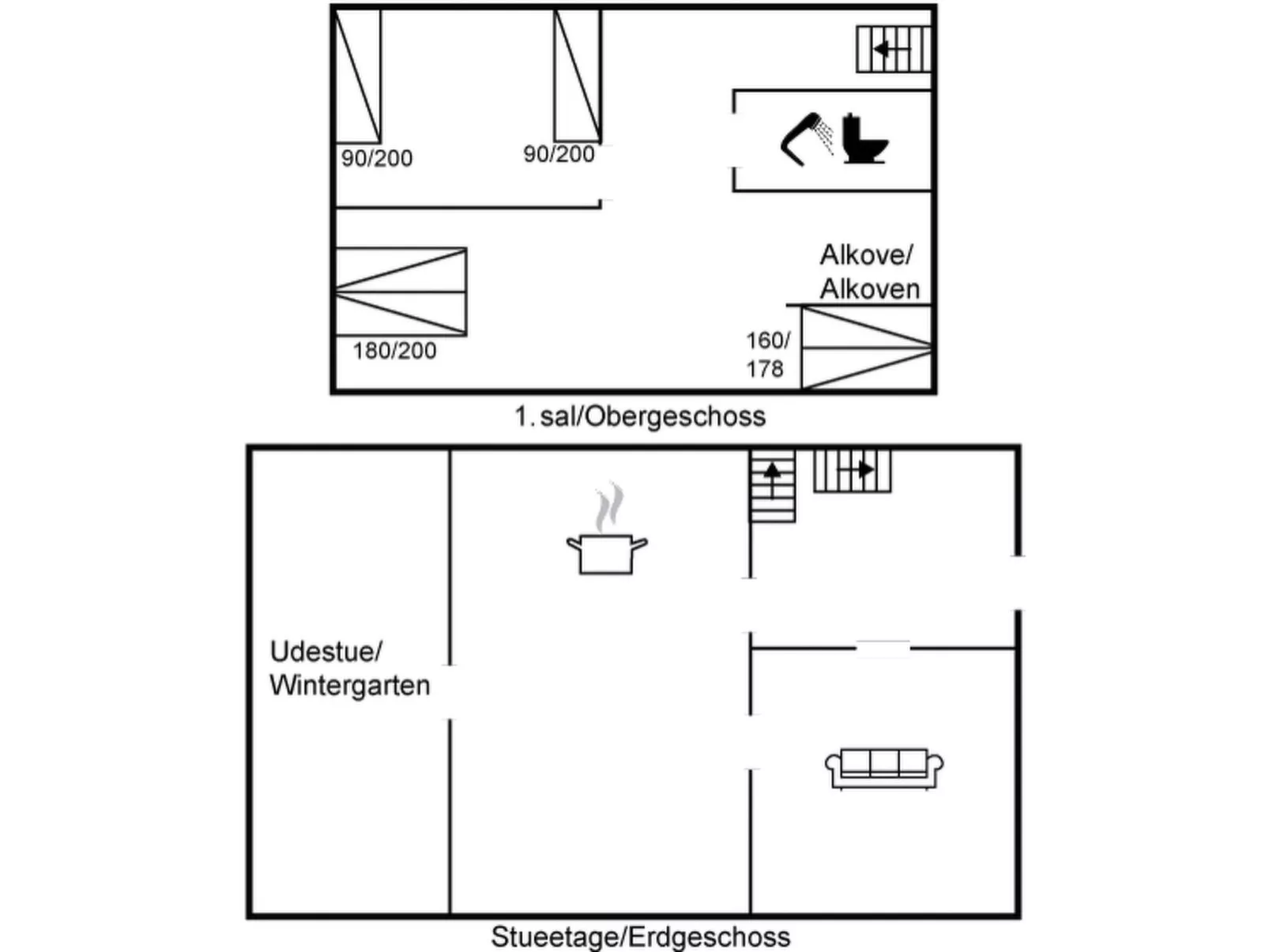 "Bernadeta" - 500m from the sea-Binnen