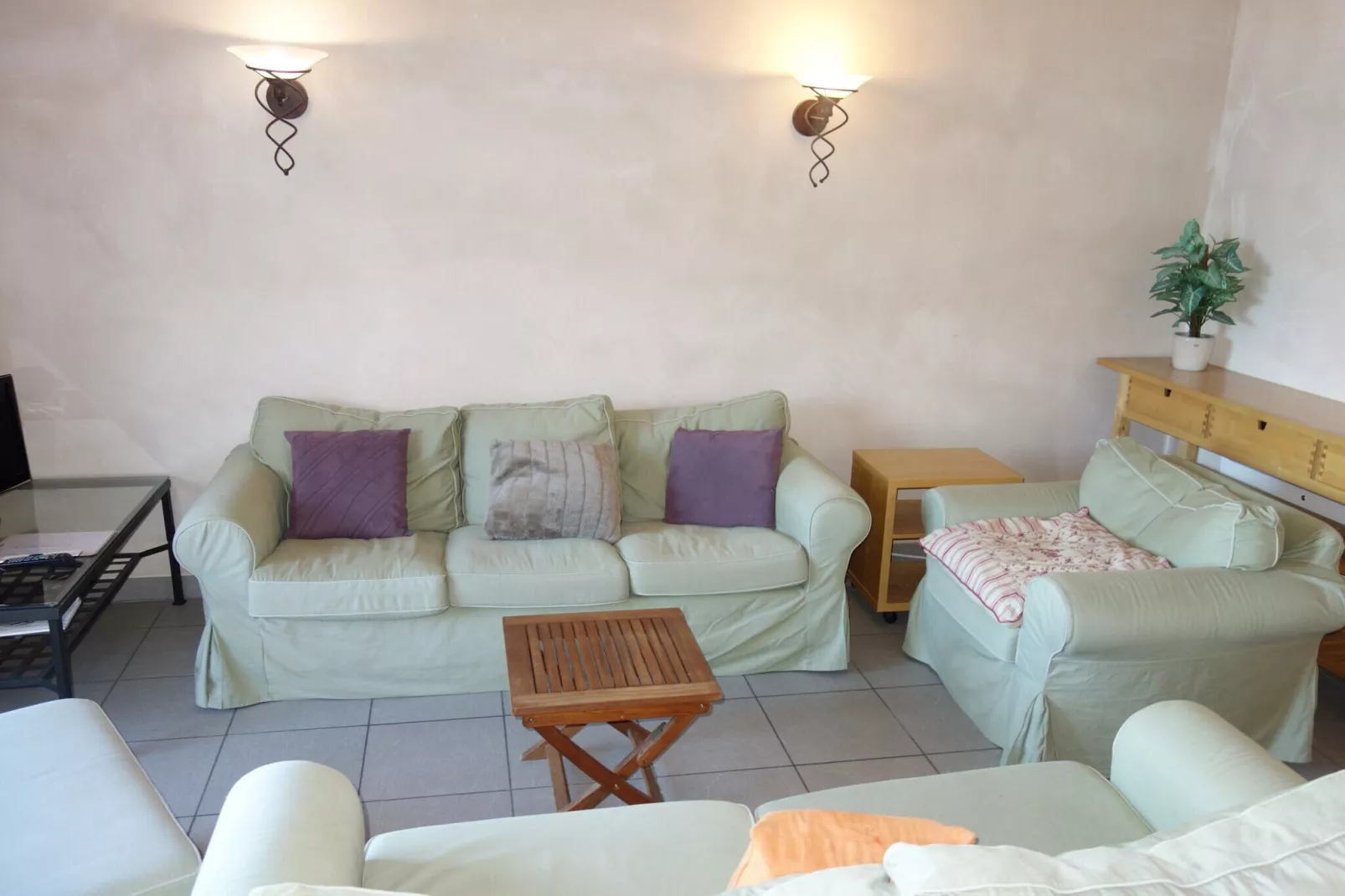 Balcons du Soleil Y2 221 - QUIET apartment 8 pers-Woonkamer