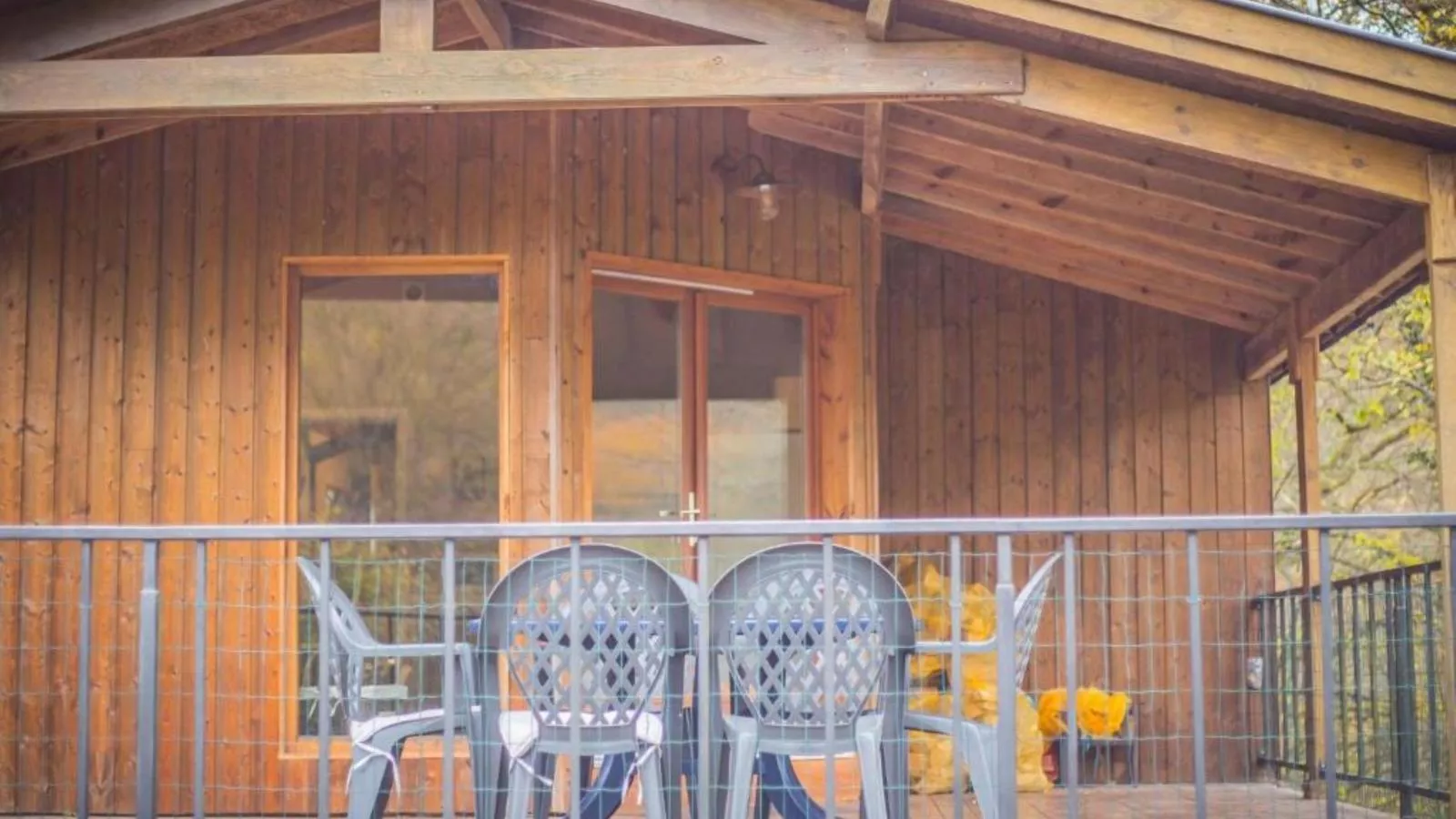 Vue sur Ourthe-Terrasbalkon