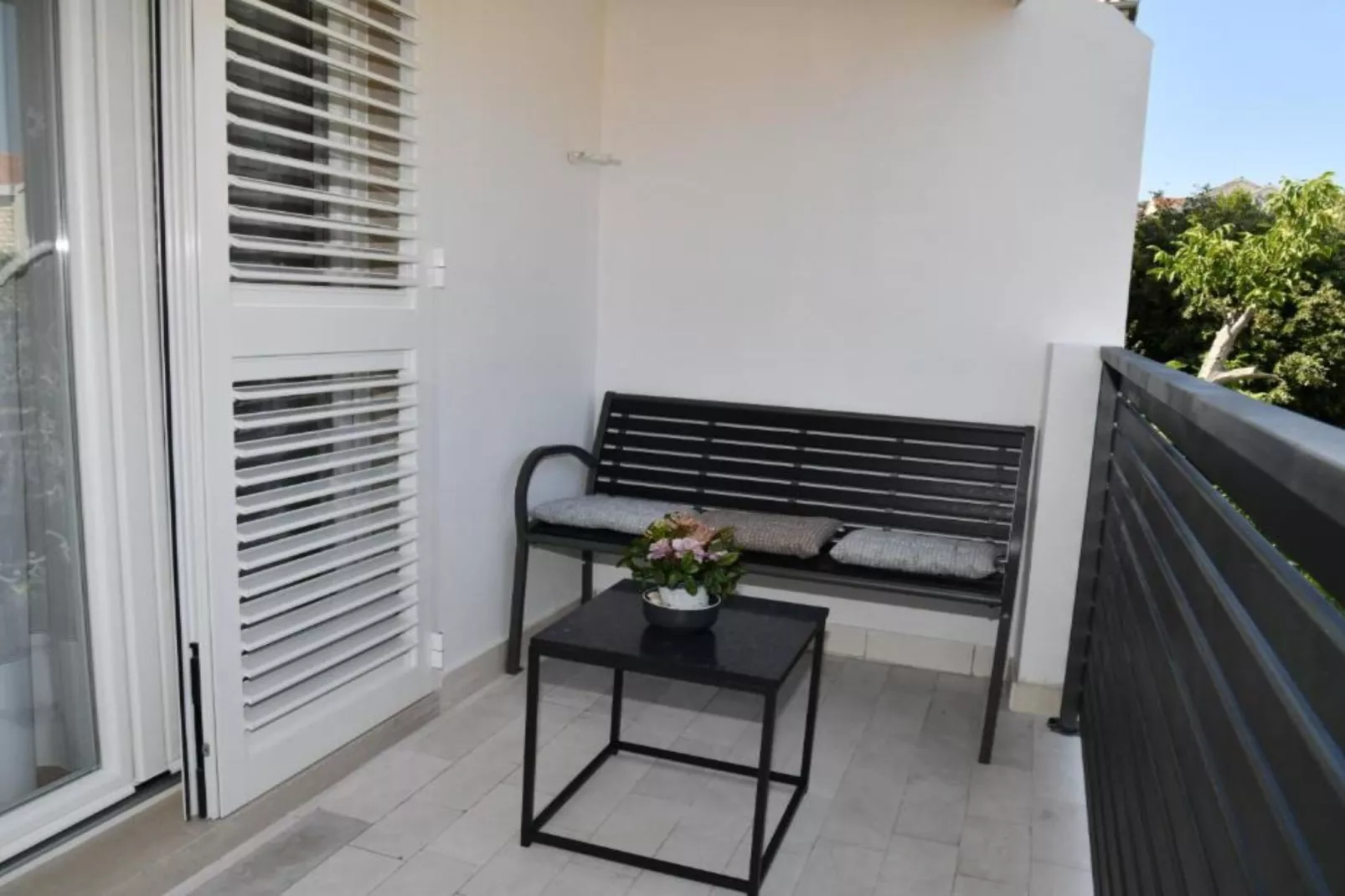 Two Bedroom Apartment with Balcony &  Garden View