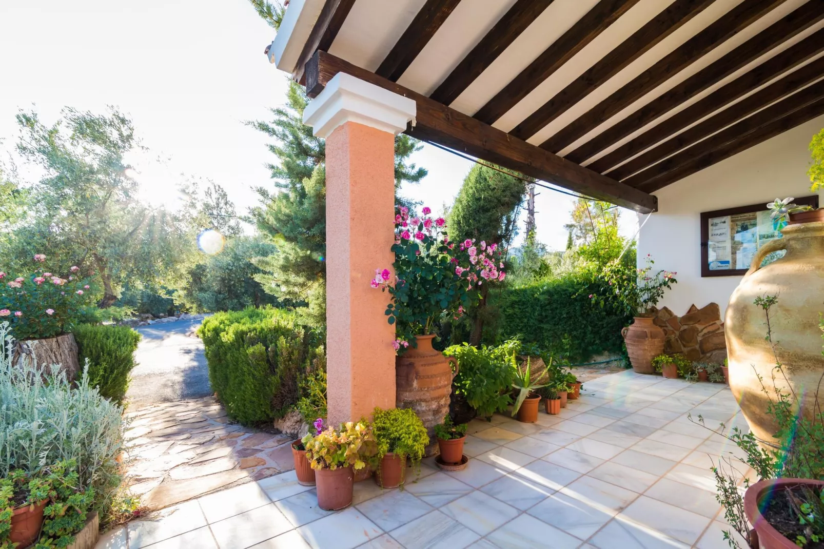 Bungalow Alcón 14 - Tuinen zomer