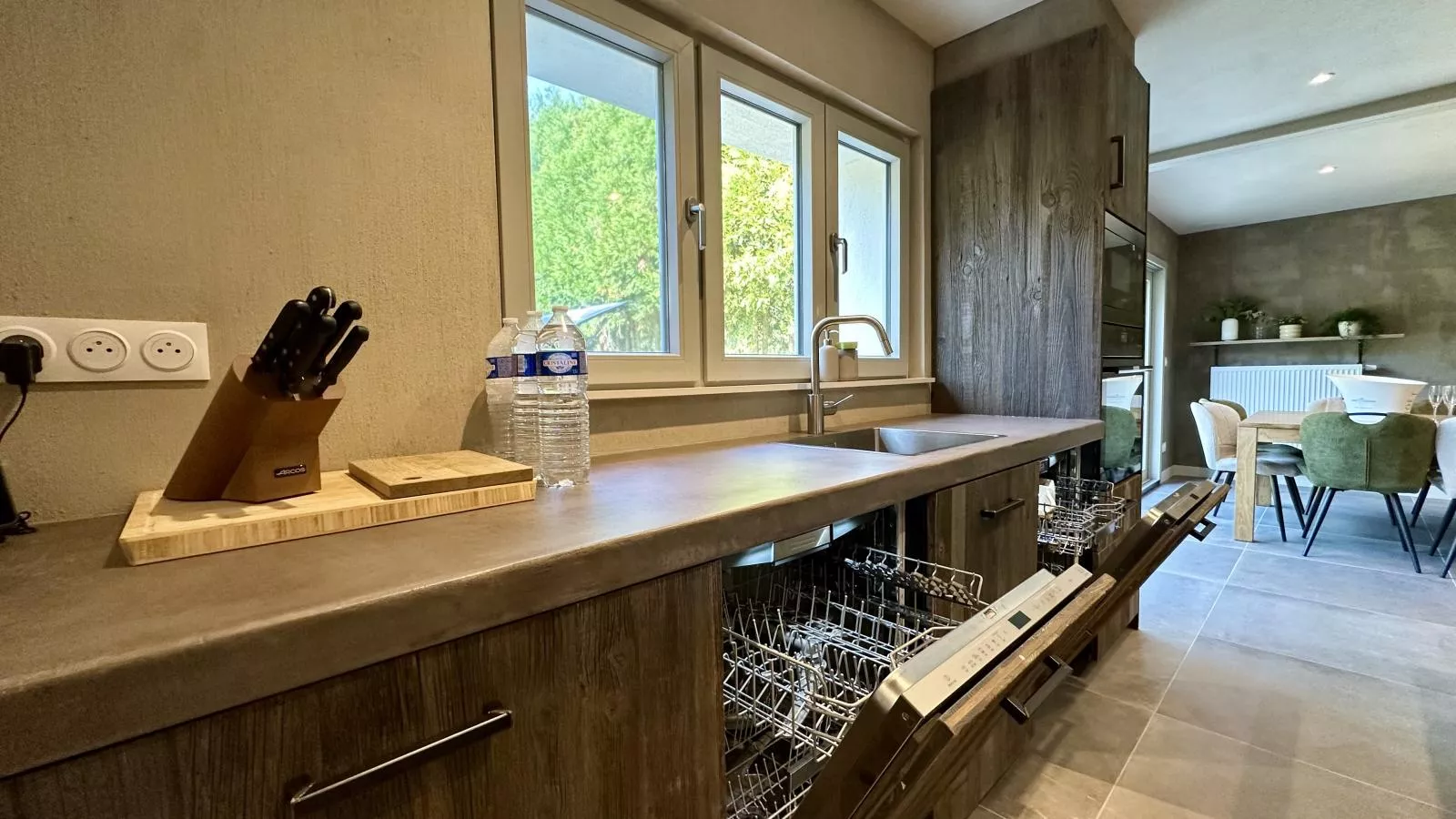 Le Moulin de Lachalade-Keuken