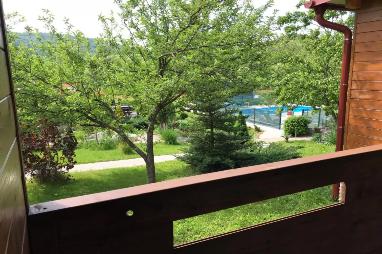 Villa Rubčić - Double room with Terrace and Pool View - (7)-Uitzicht
