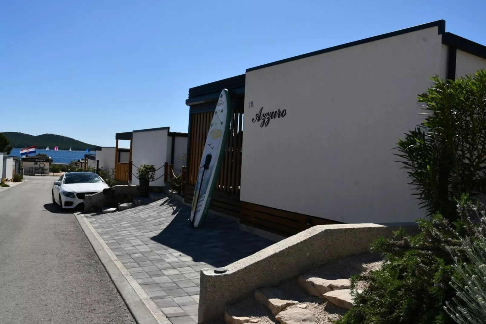 Mobile Home With Terrace And Sea View (Allegro)-Buitenlucht