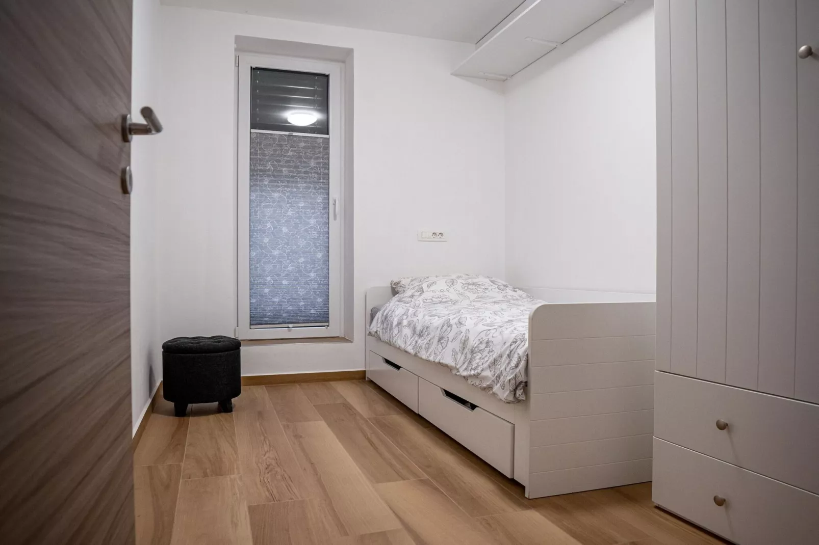 Peaceful Oasis in Nature Holiday Home with Terrace and Sauna - Three Bedroom Holiday Home with Terrace and Sauna-Slaapkamer