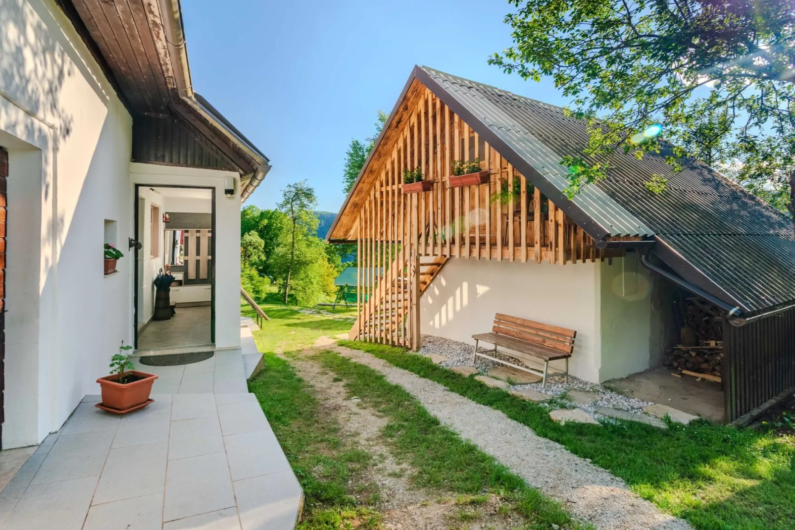 Nature Hideaway Holiday Homes with Sauna - One Bedroom Holiday Home (owner Pika)-Buitenlucht