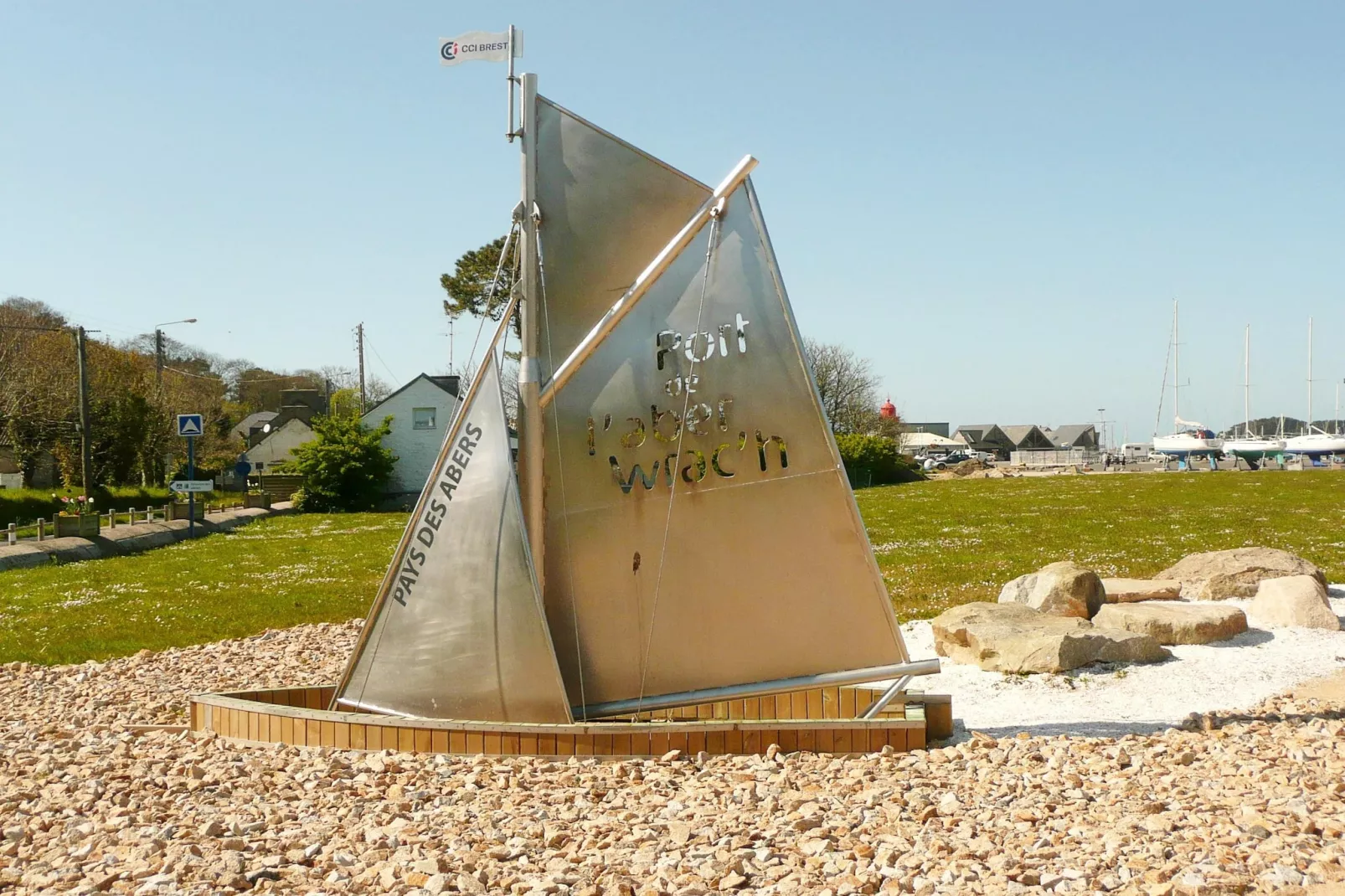 Doppelhaushälfte in Plouguerneau-Gebieden zomer 5km