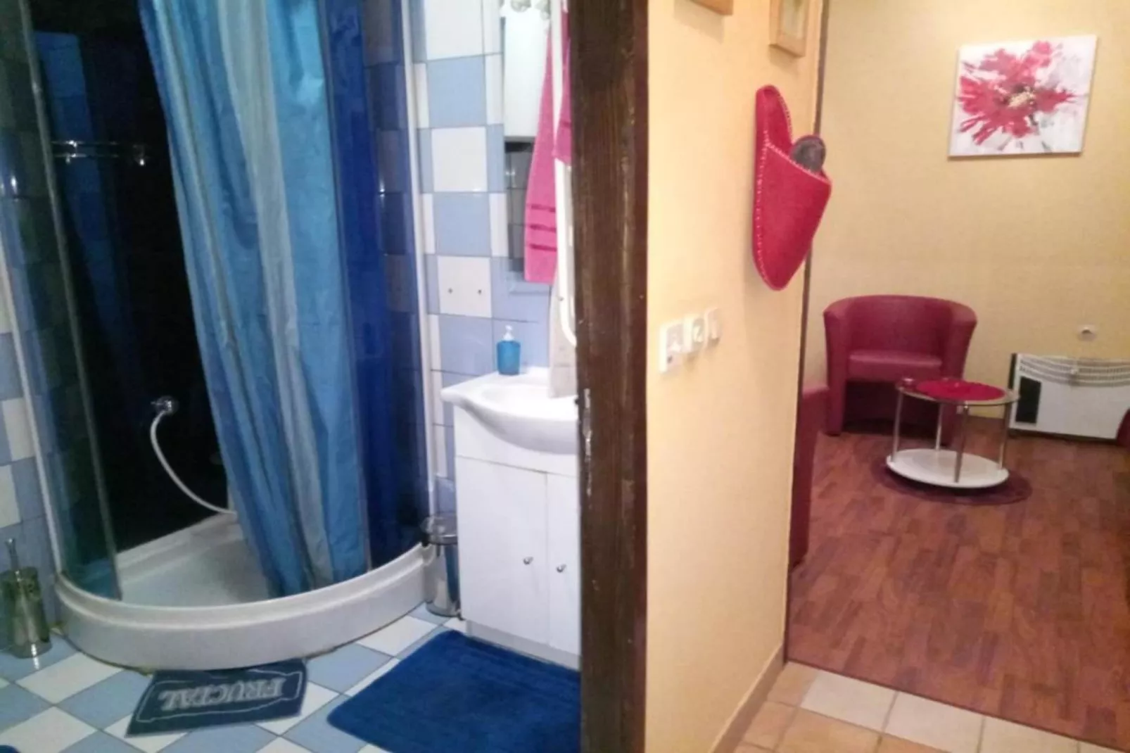 Rooms Zeko - Classic Double Room with Terrace-Badkamer