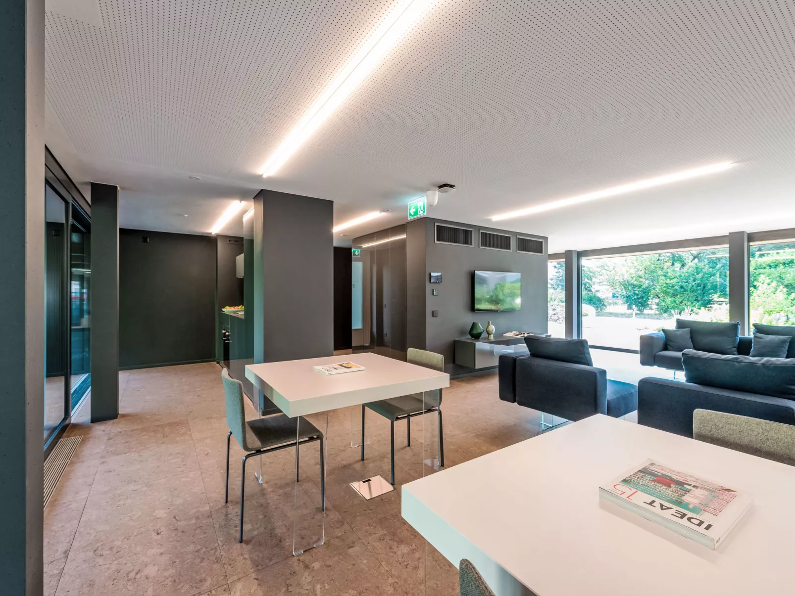 Lo Scudo di Stabio 1 Zi.Studio Süd.-Binnen