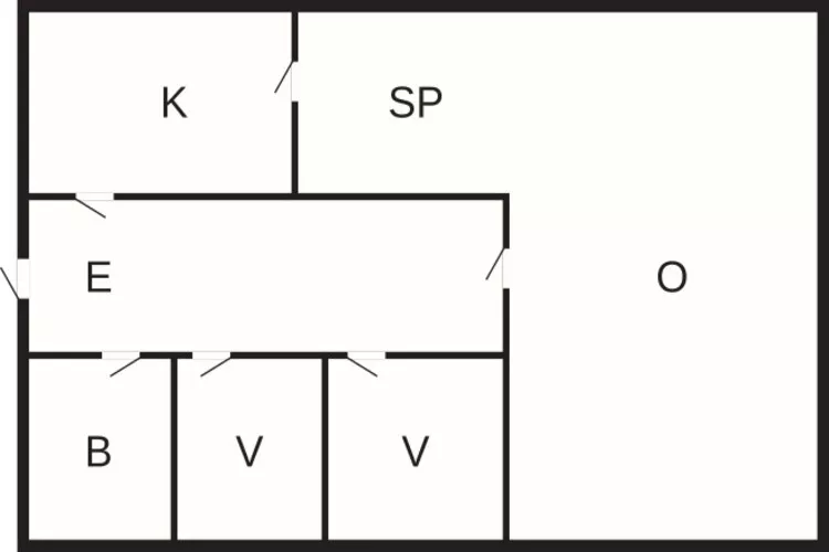 6 persoons vakantie huis in Spøttrup-By Traum-Plattegrond