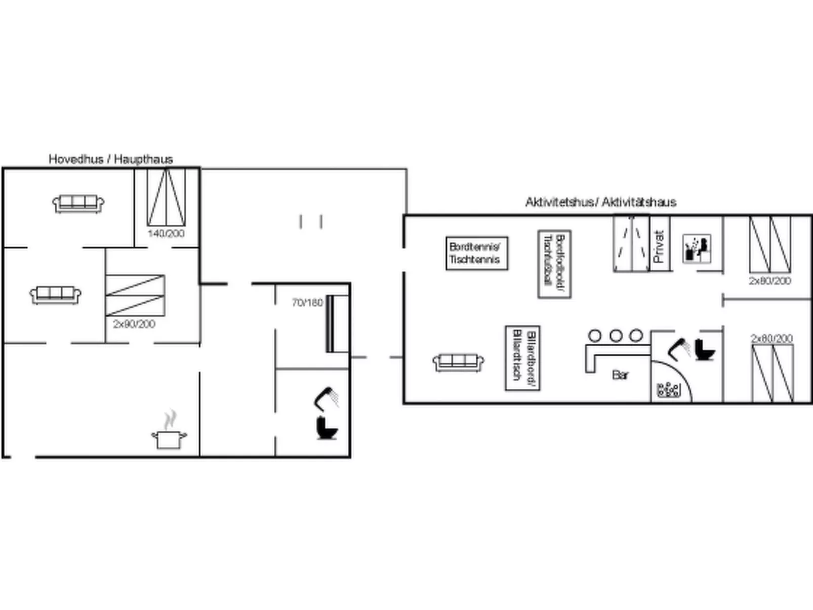 "Thrugels" - 200m from the sea-Binnen