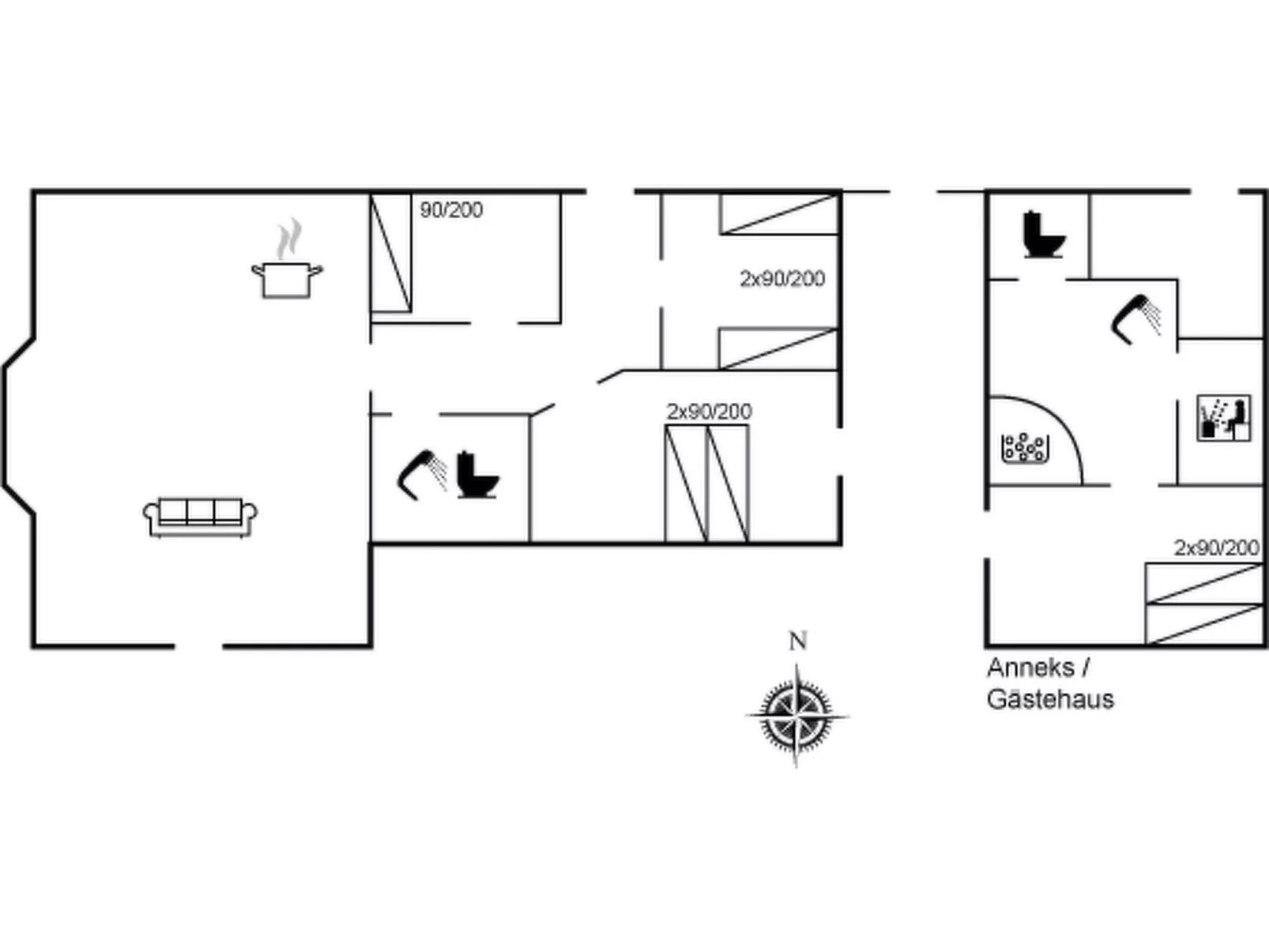 "Lavina" - 950m from the sea-Binnen