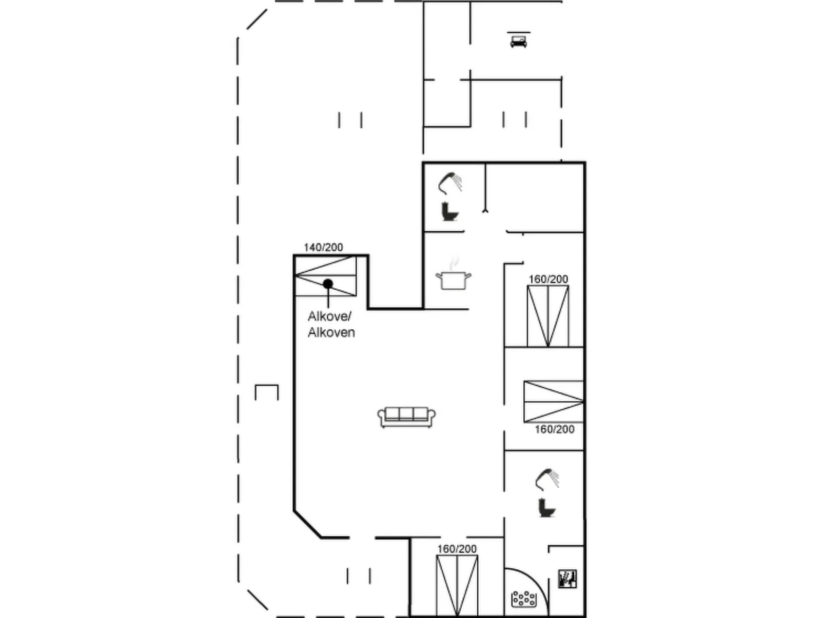 "Henrijette" - 200m from the sea-Binnen