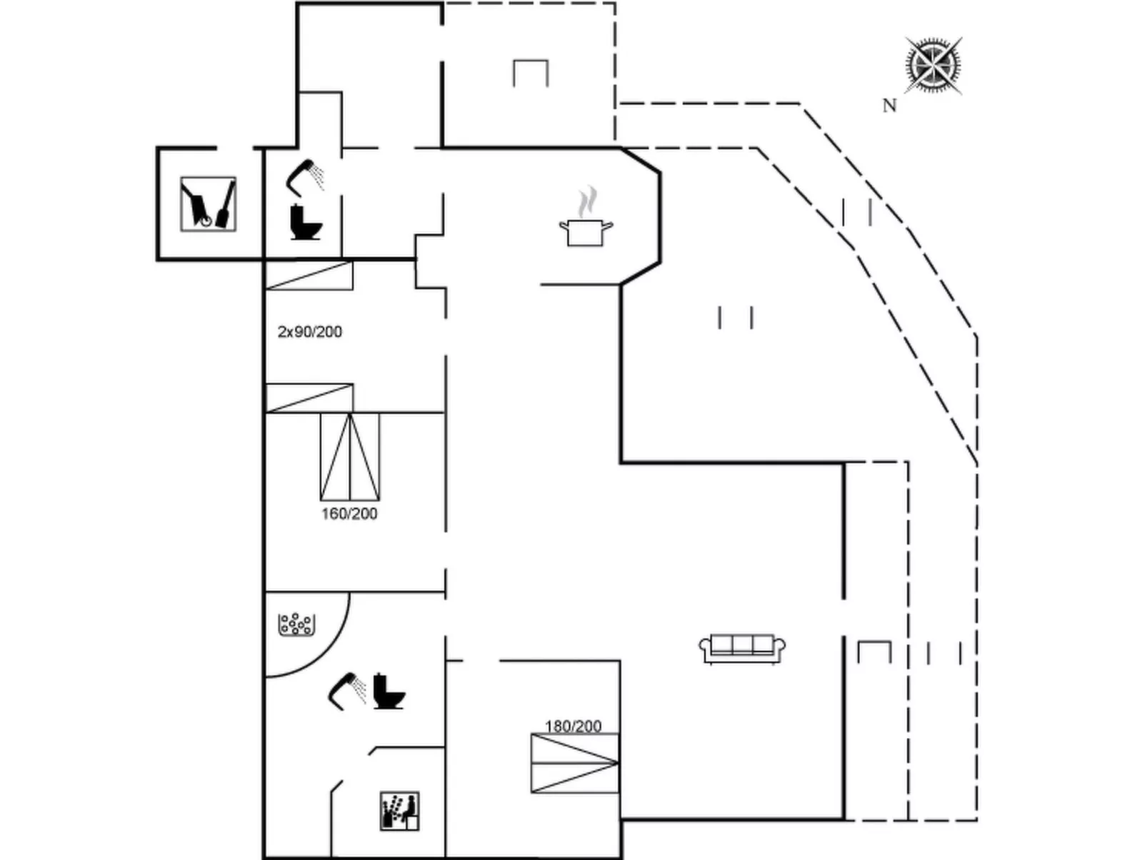 "Sviðandi" - 1.5km from the sea-Binnen