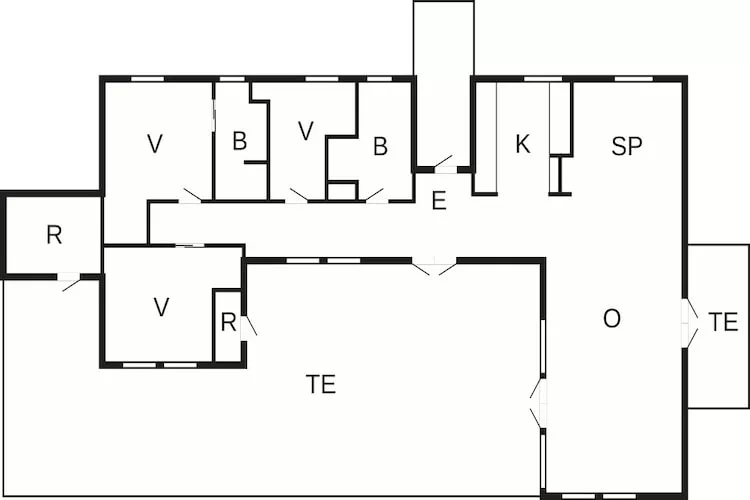 4 sterren vakantie huis in Vejby-By Traum-Plattegrond