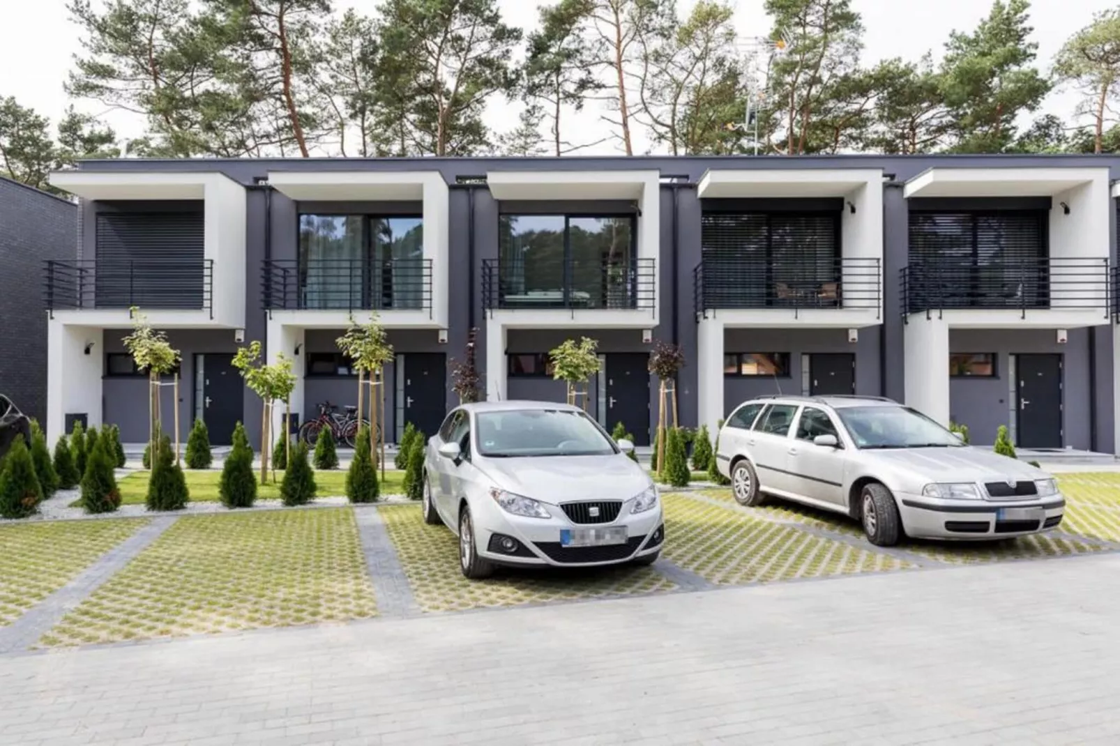 Domy szeregowe z dostępem do basenu Pobierowo-Buitenkant zomer